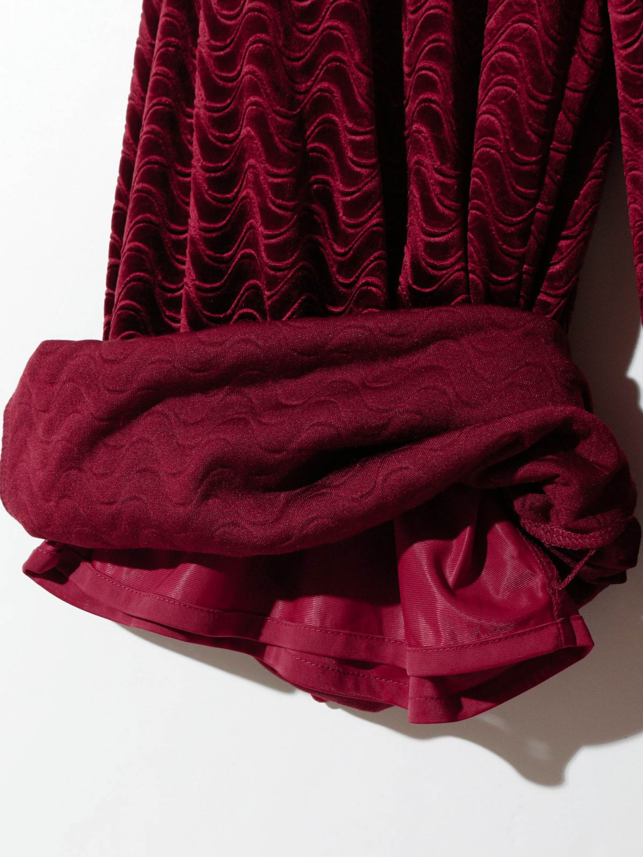 ピンティングベロアワイドパンツ(3-1319)