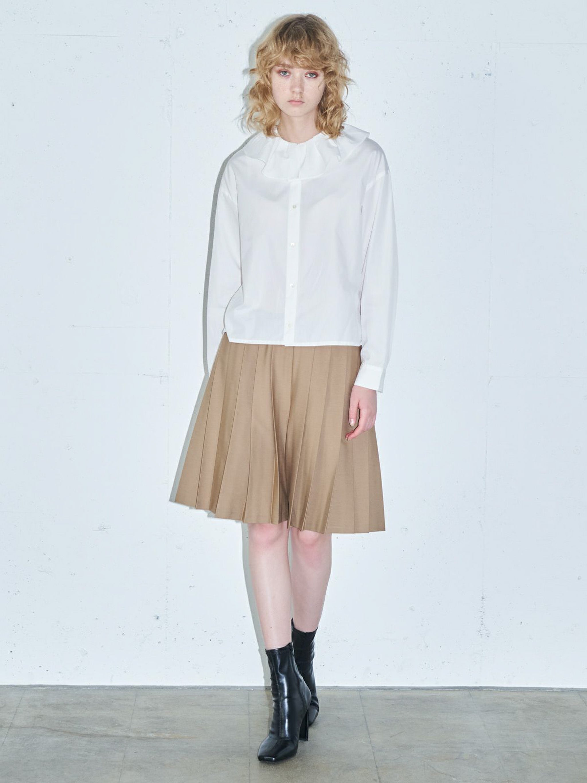 プリーツショートパンツ(3-1045)