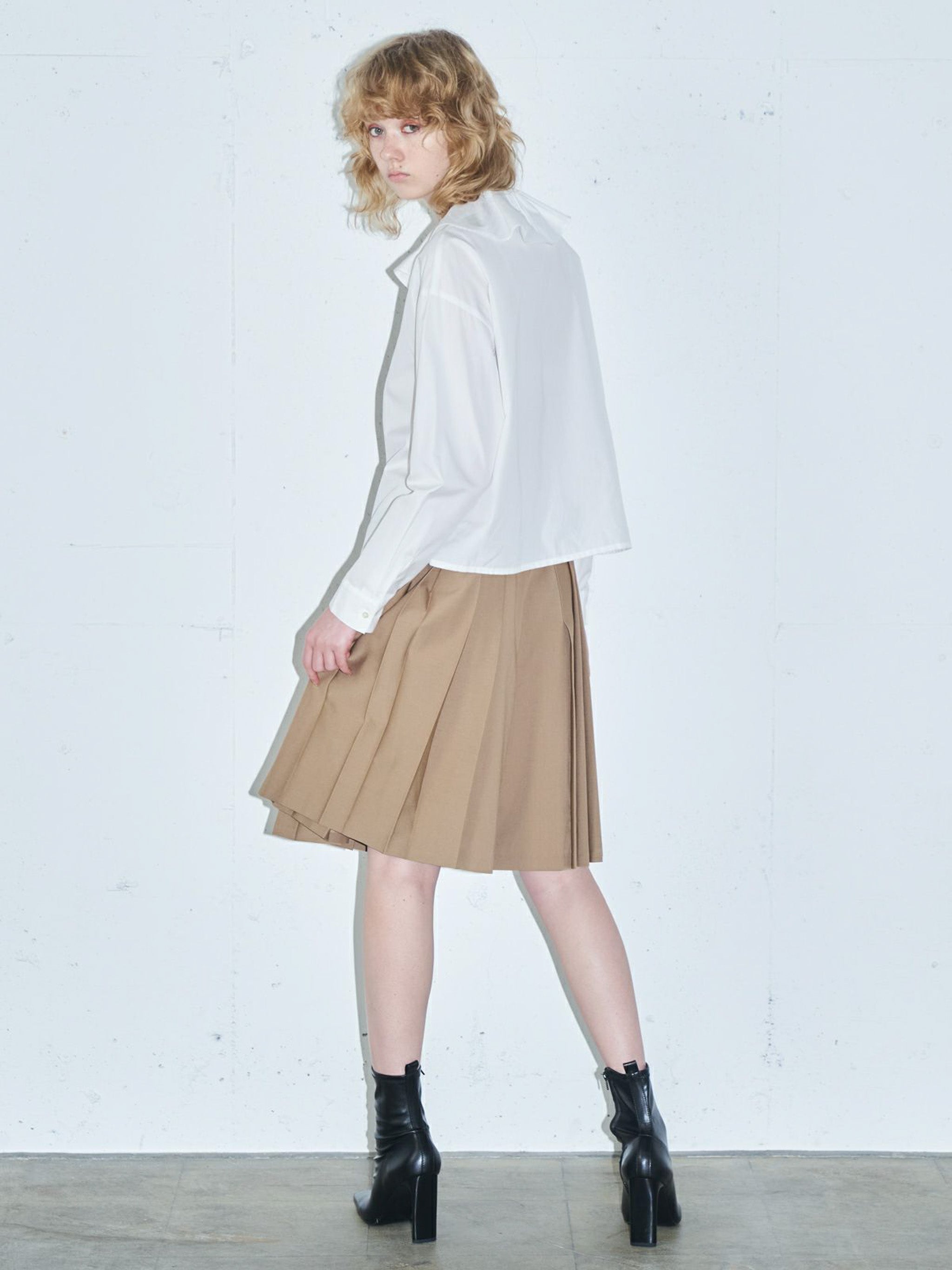 プリーツショートパンツ(3-1045)