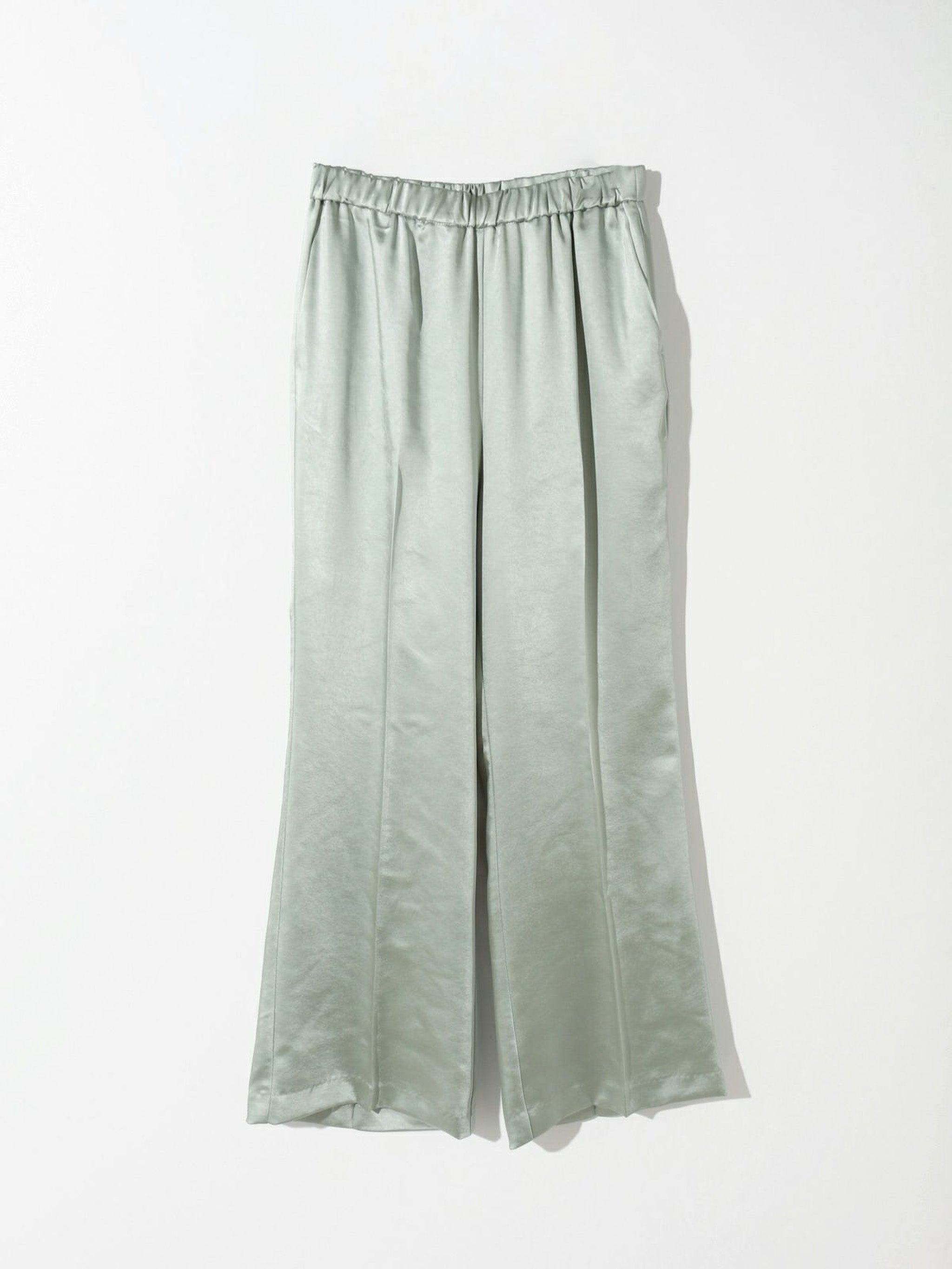 センタープレスサテンイージーパンツ(3-1048)