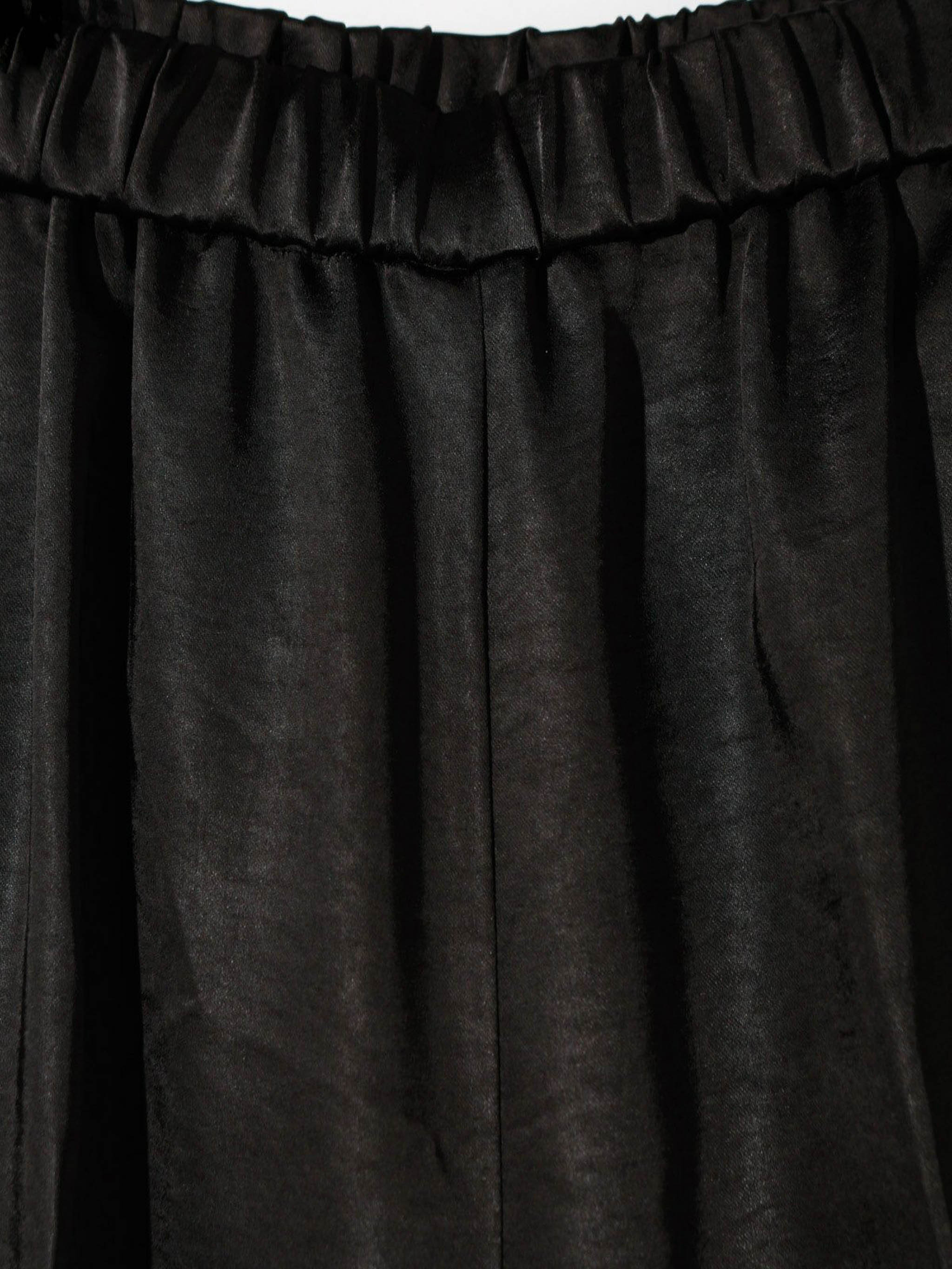 センタープレスサテンイージーパンツ(3-1048)