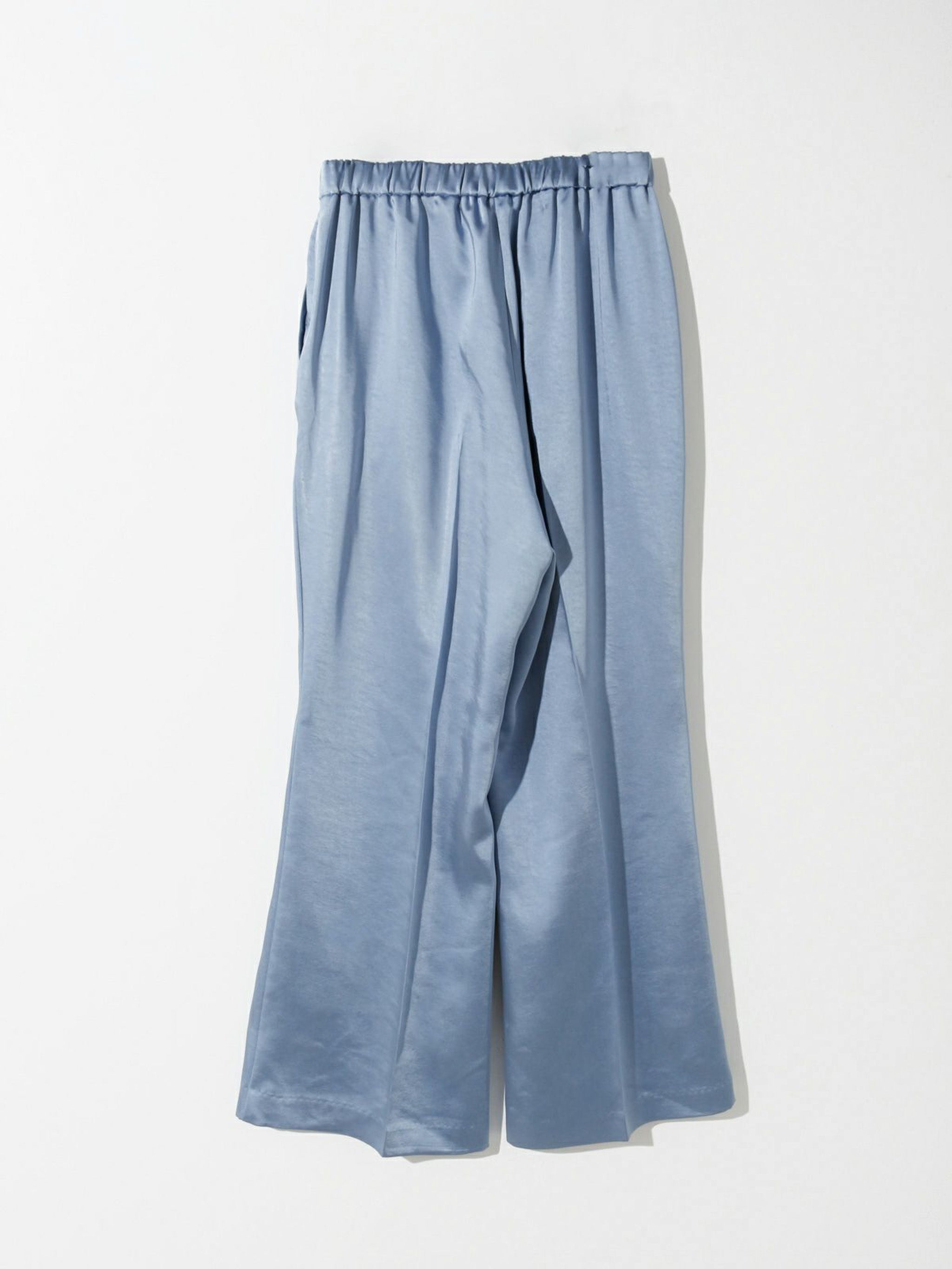 センタープレスサテンイージーパンツ(3-1048)