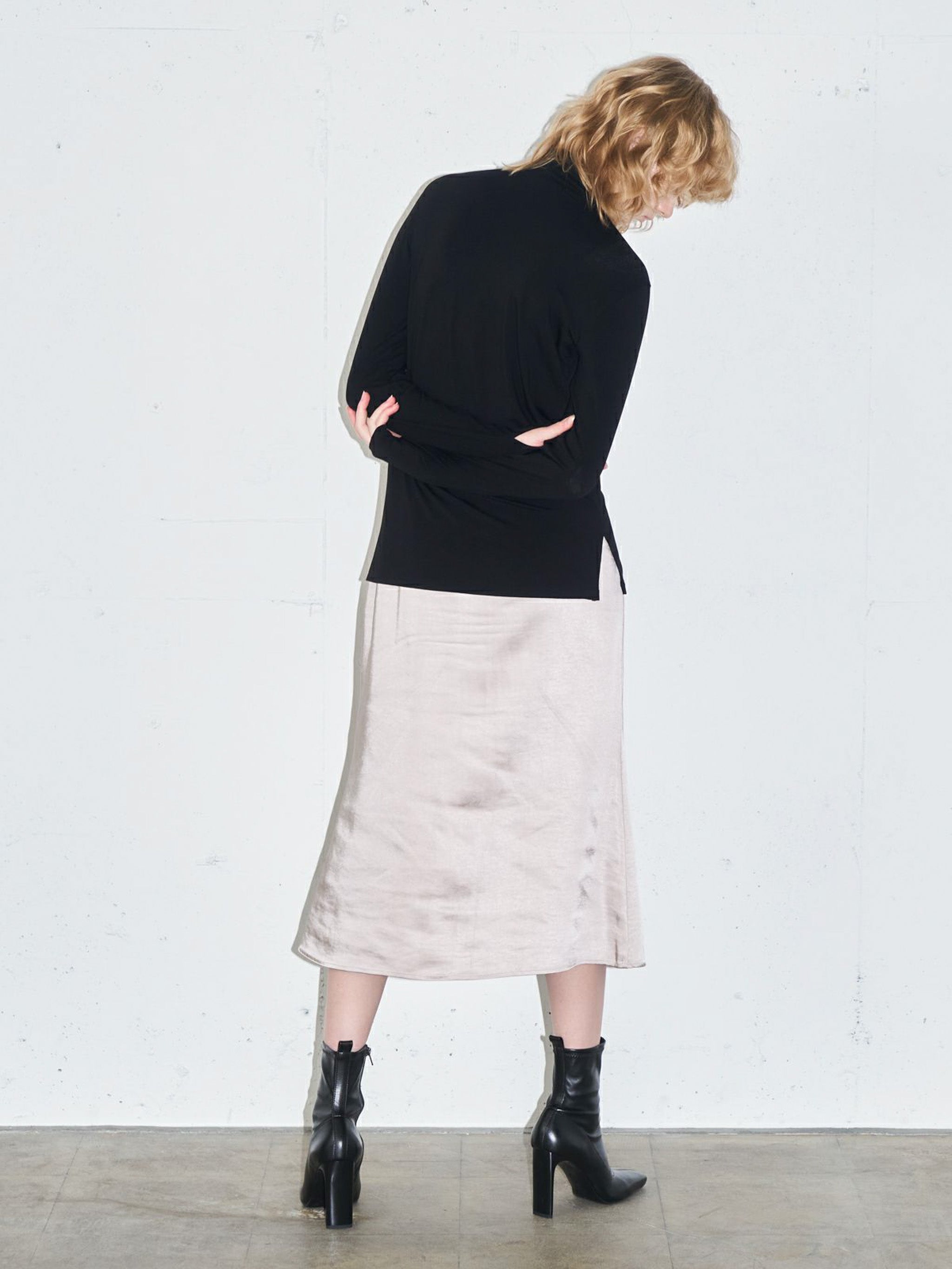 マーメイドミドル丈スカート(3-1049)