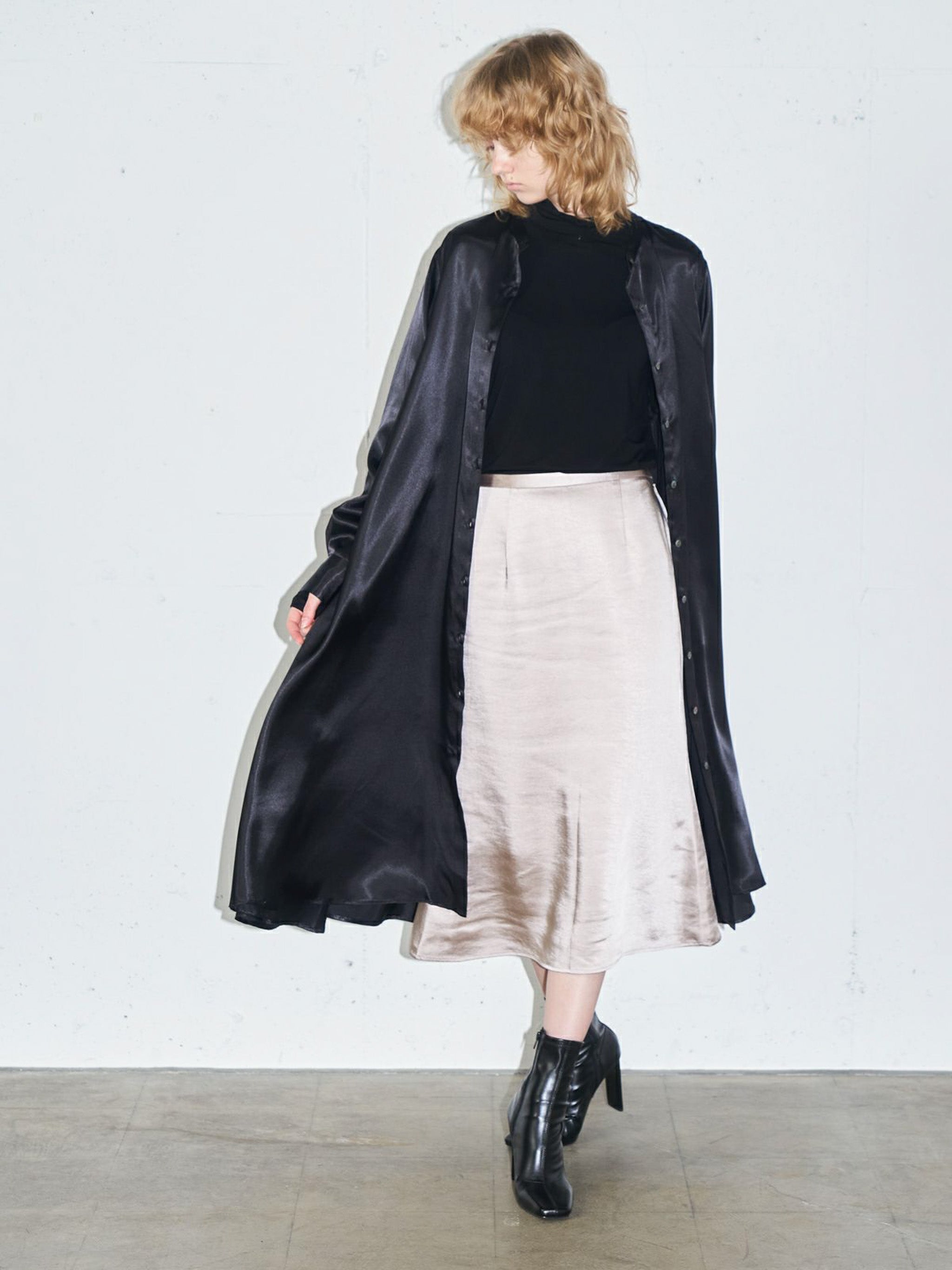 マーメイドミドル丈スカート(3-1049)