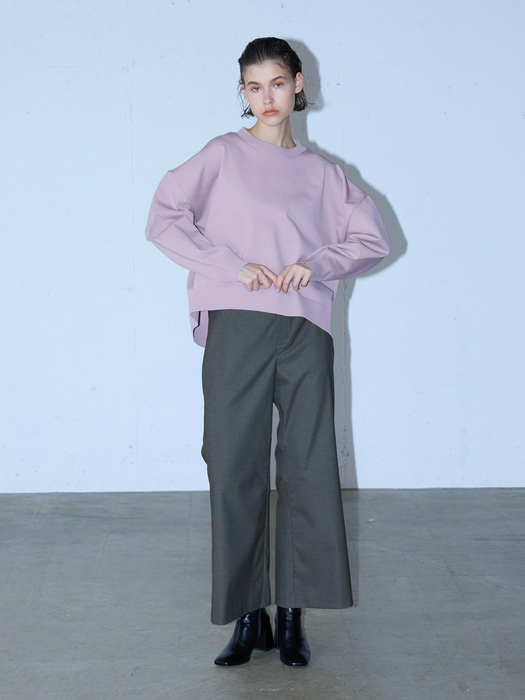 ハイウエストフレアパンツ