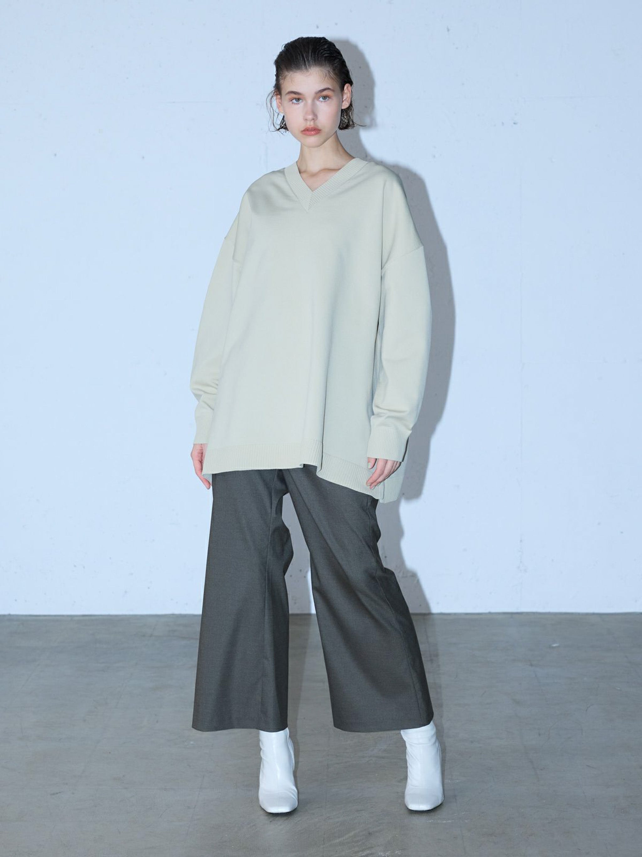 ハイウエストフレアパンツ