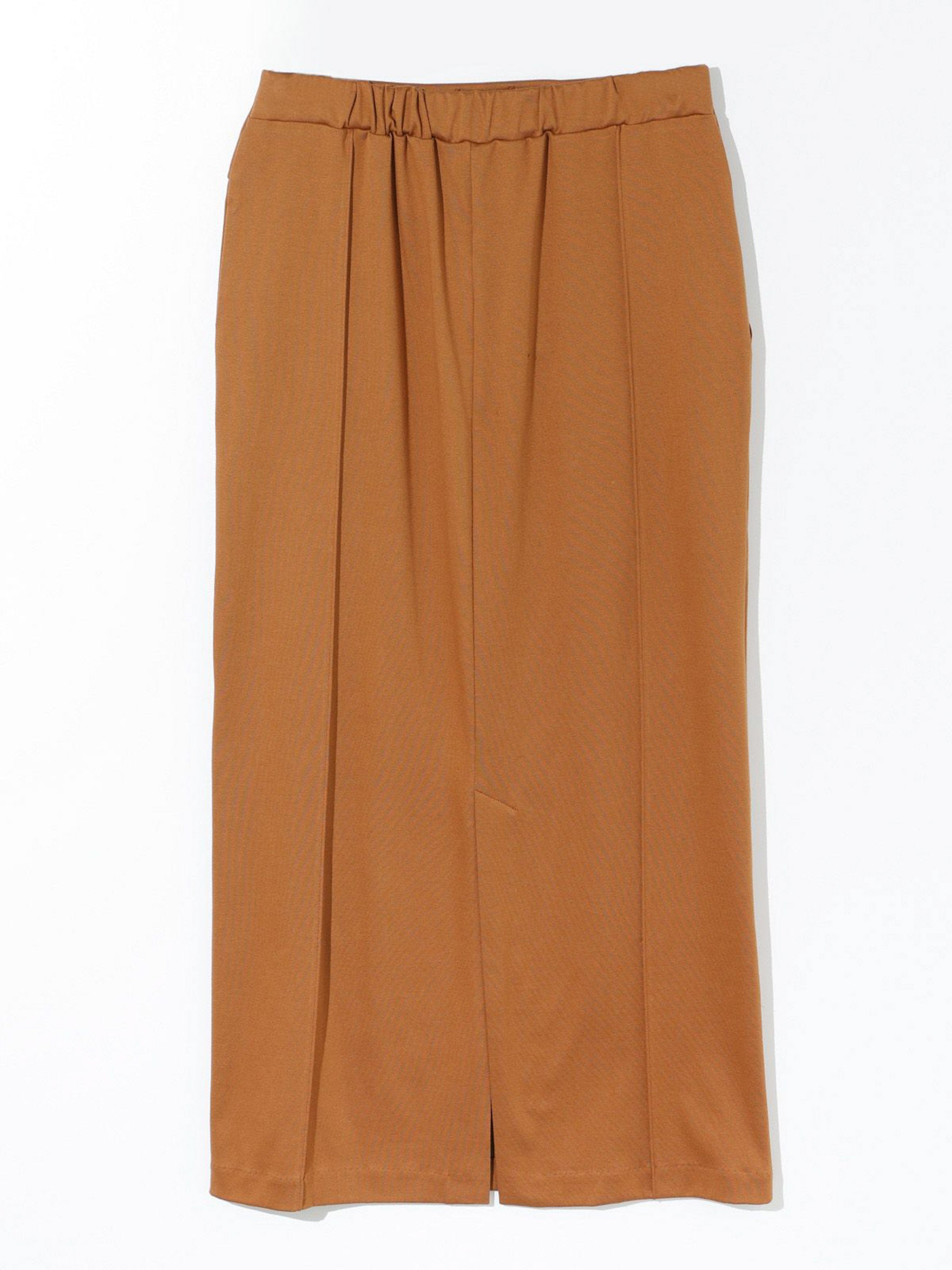 ピンタックロングタイトスカート