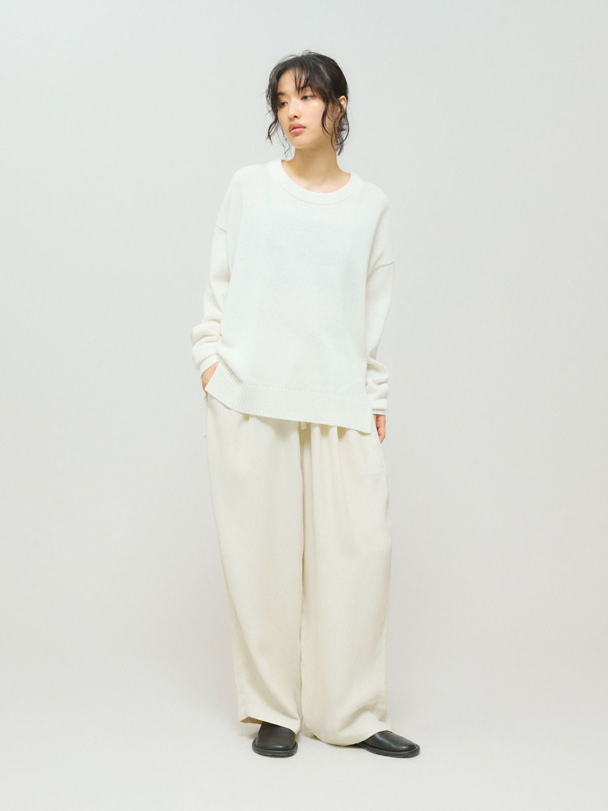 relax jacquard pants