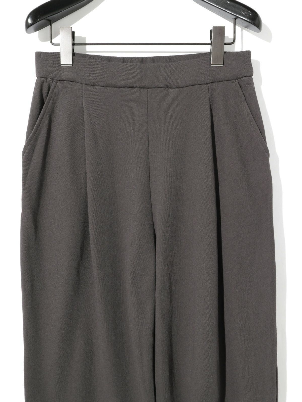 sweat tuck flared pants