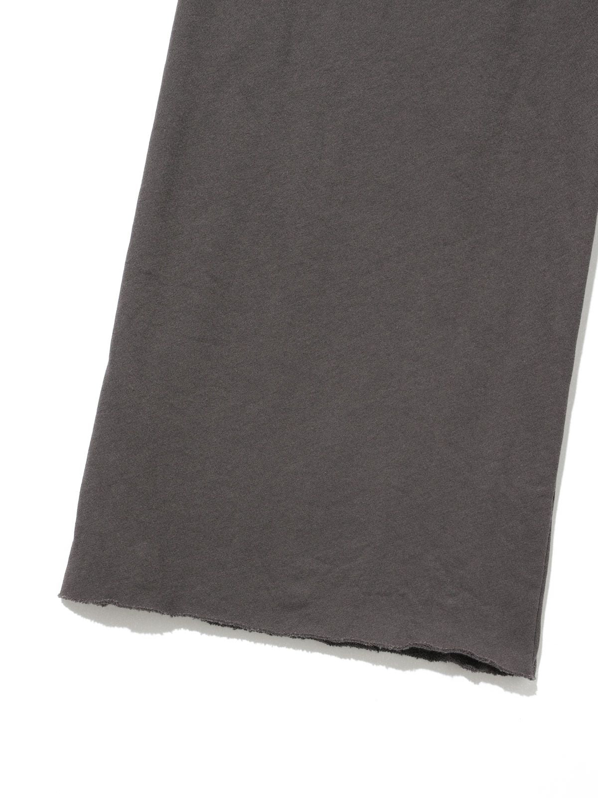 sweat tuck flared pants