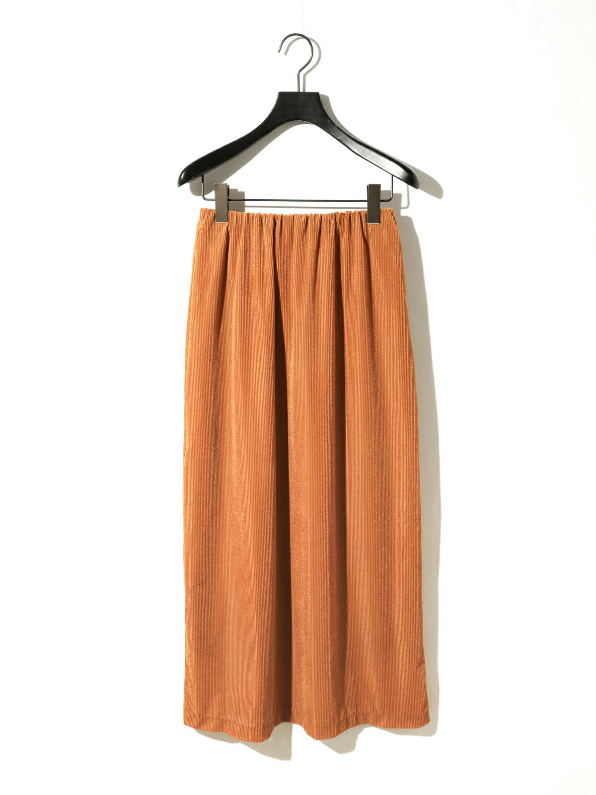 sheer velour rib skirt