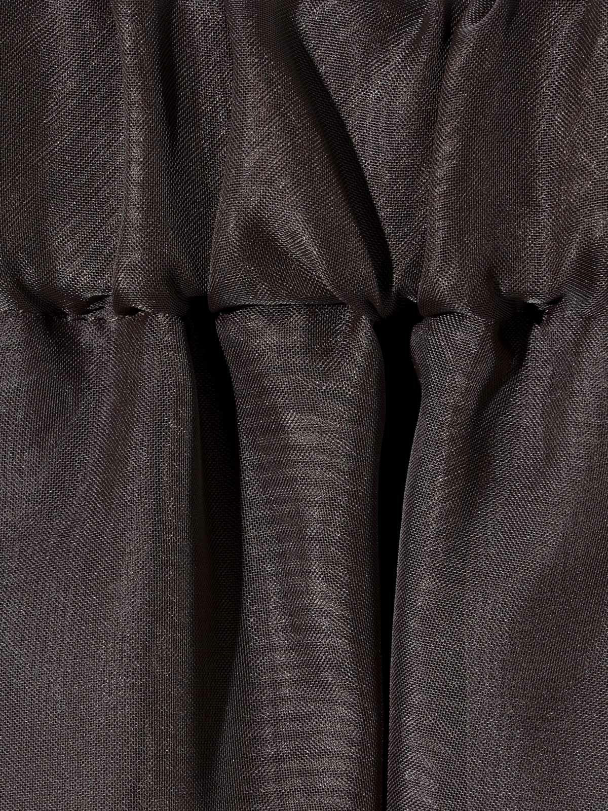 sheer long baloon skirt