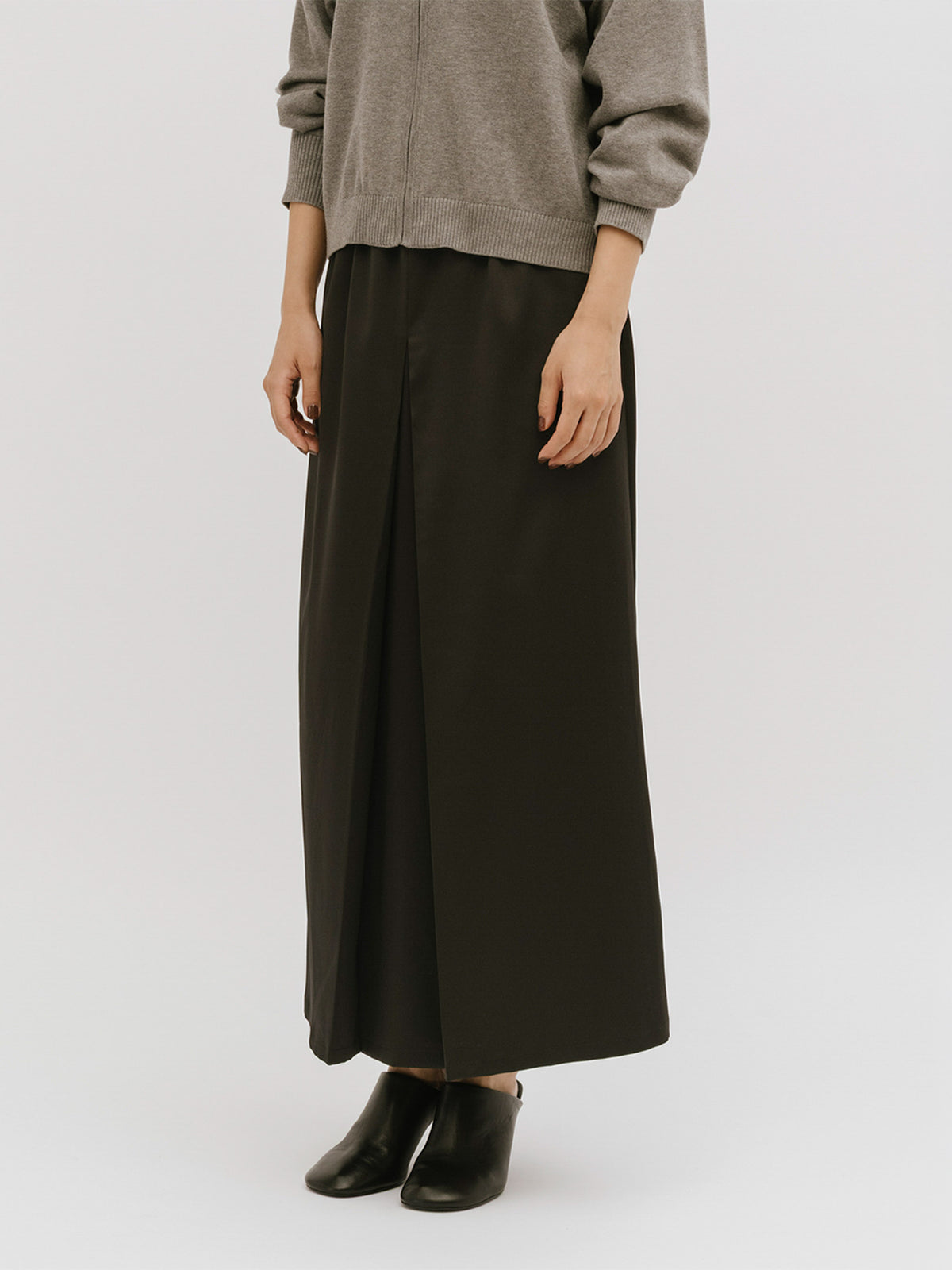 hidden fold skirt