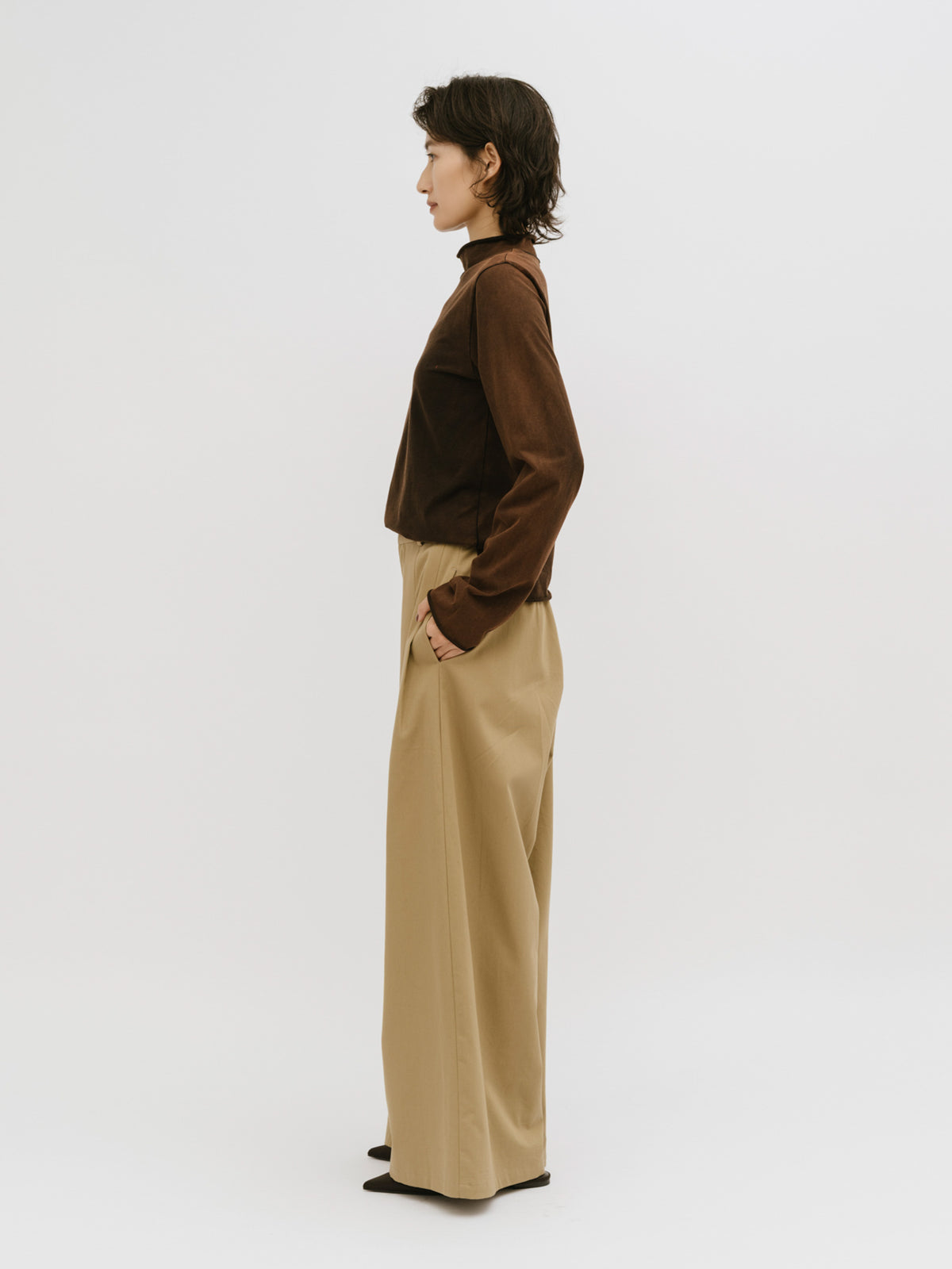sculpt wide chino