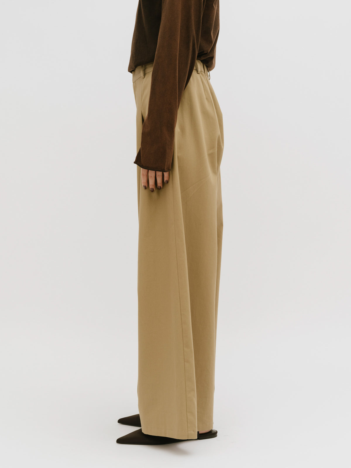 sculpt wide chino