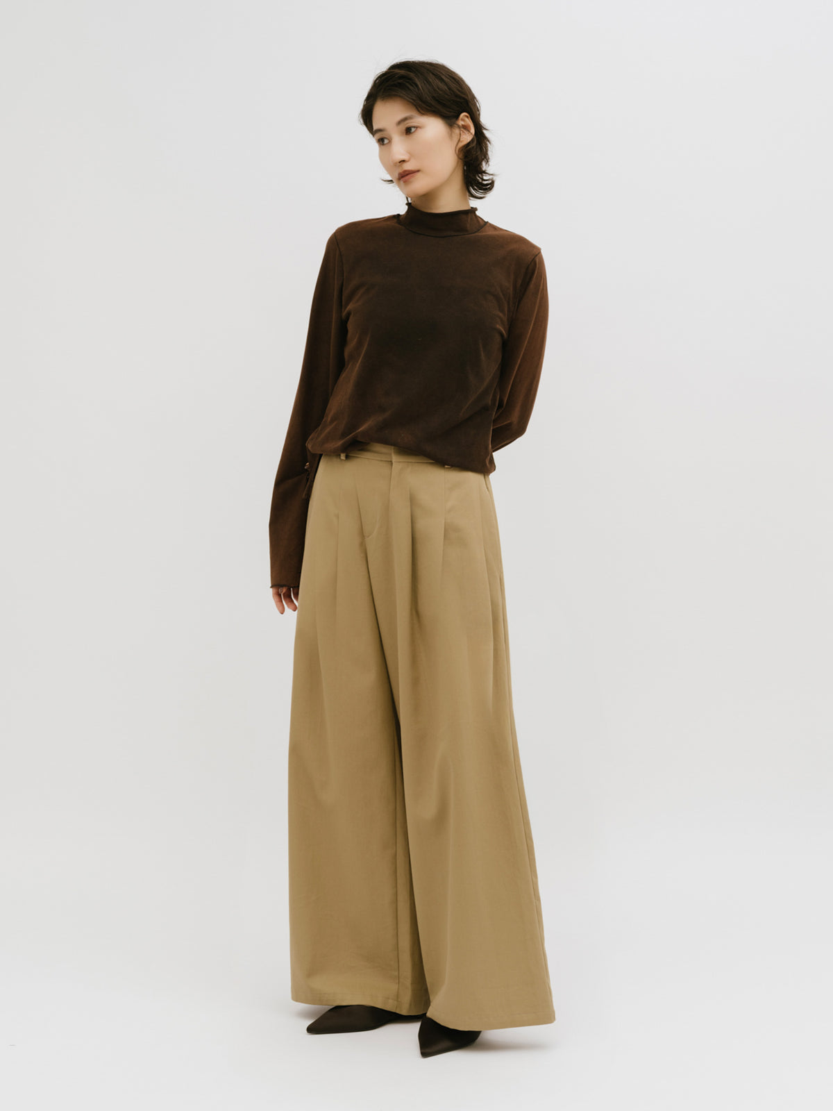 sculpt wide chino