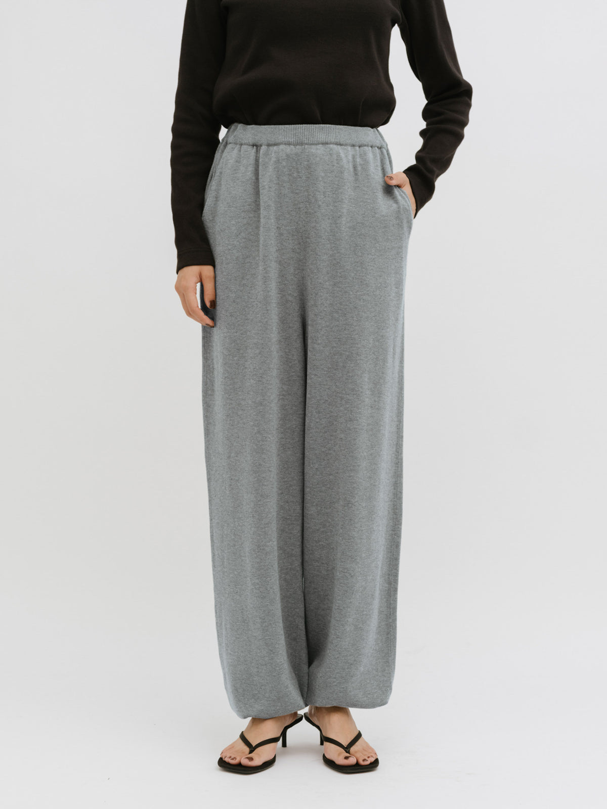 calm knit pants
