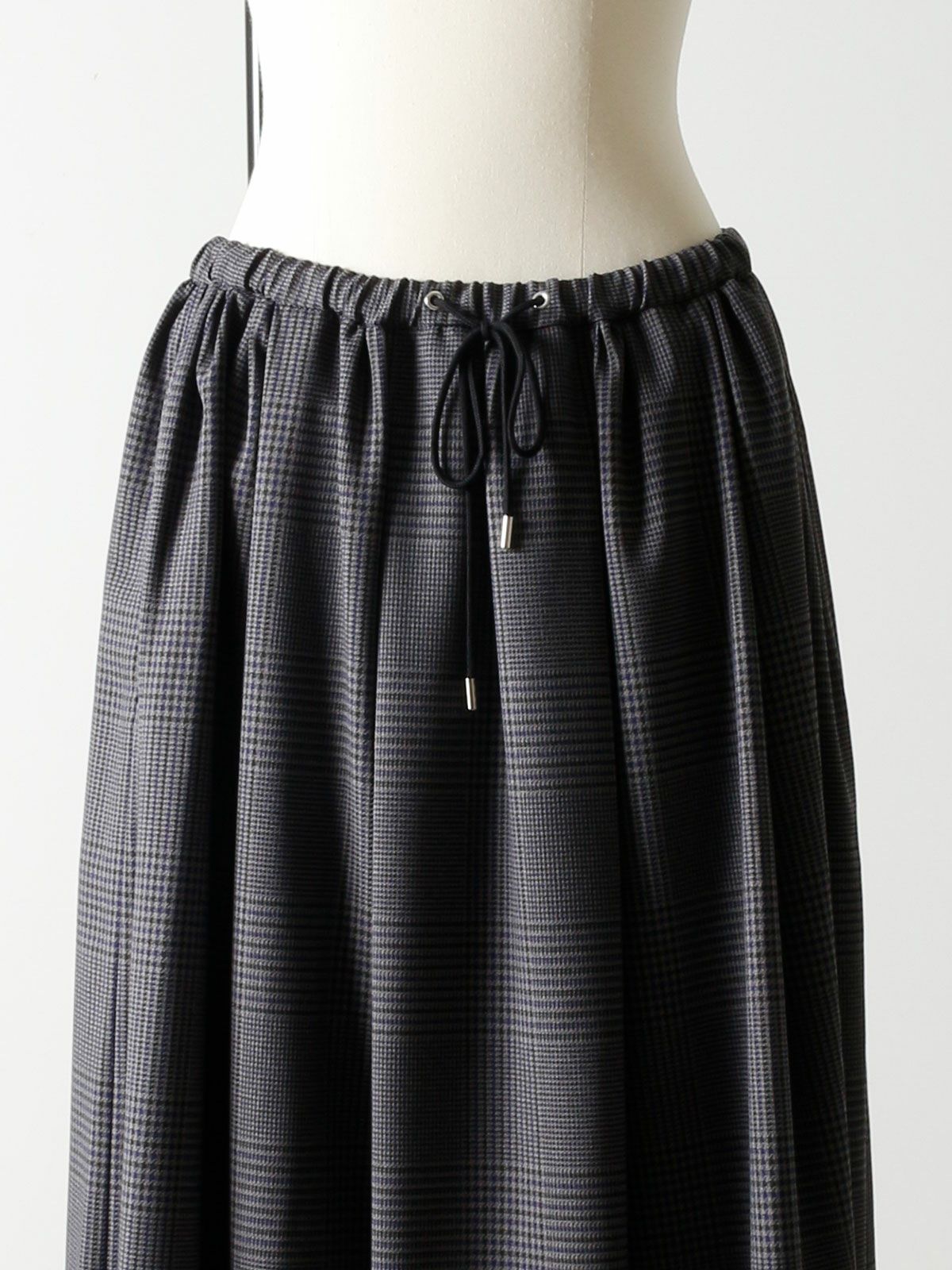 チェックフレアタックスカート(3-1633)