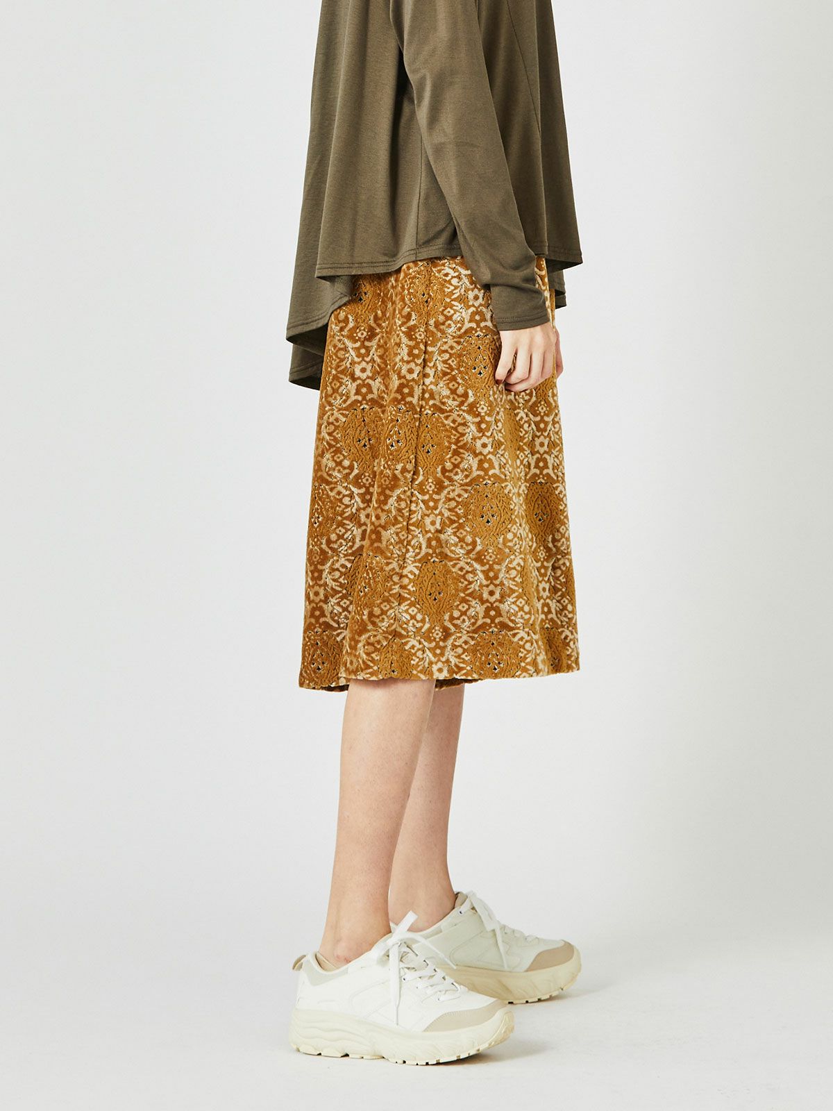 パイルジャカードミドルパンツ(3-1061)