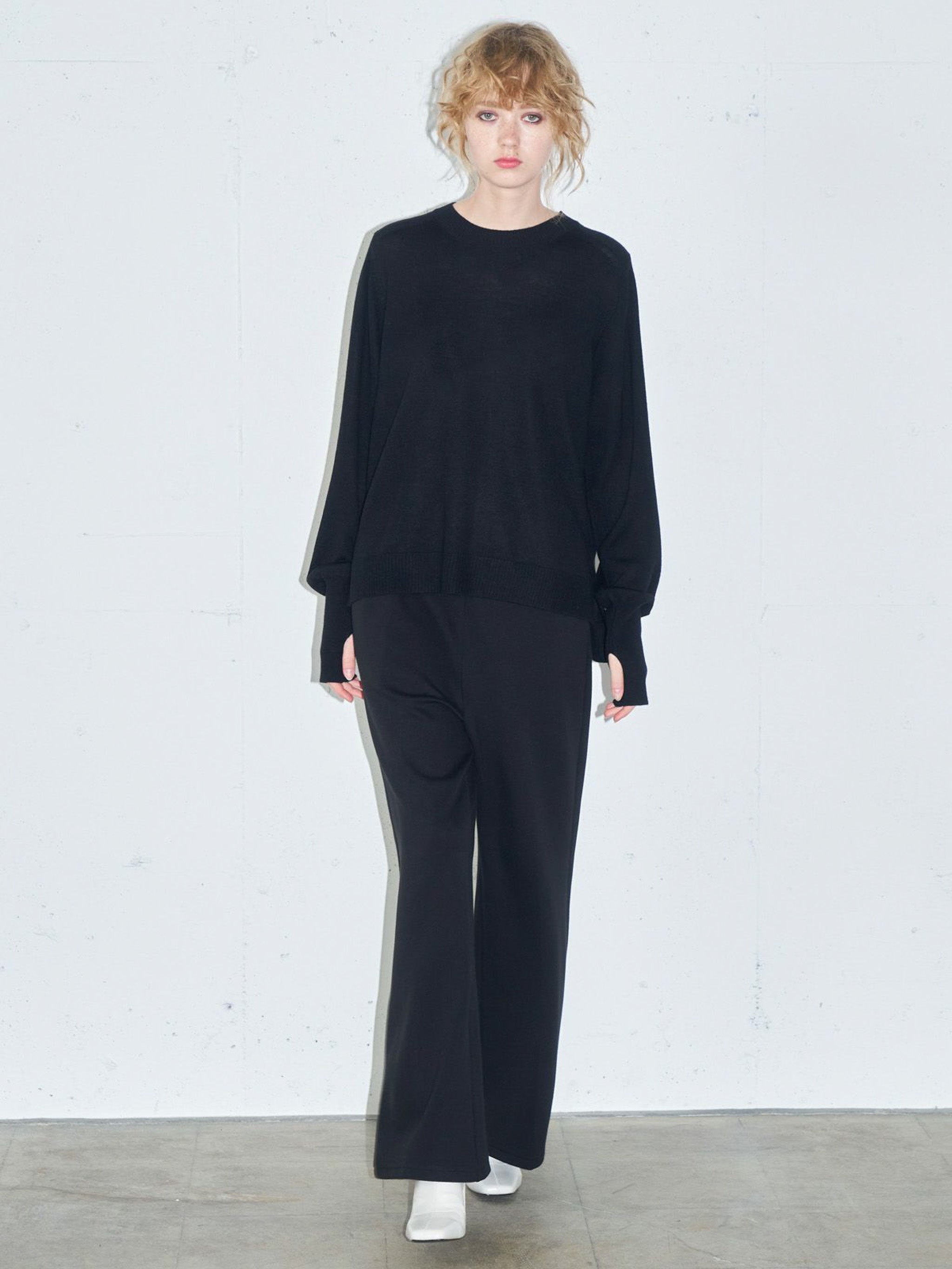 ジャージセンタープレスイージーパンツ(3-1068)