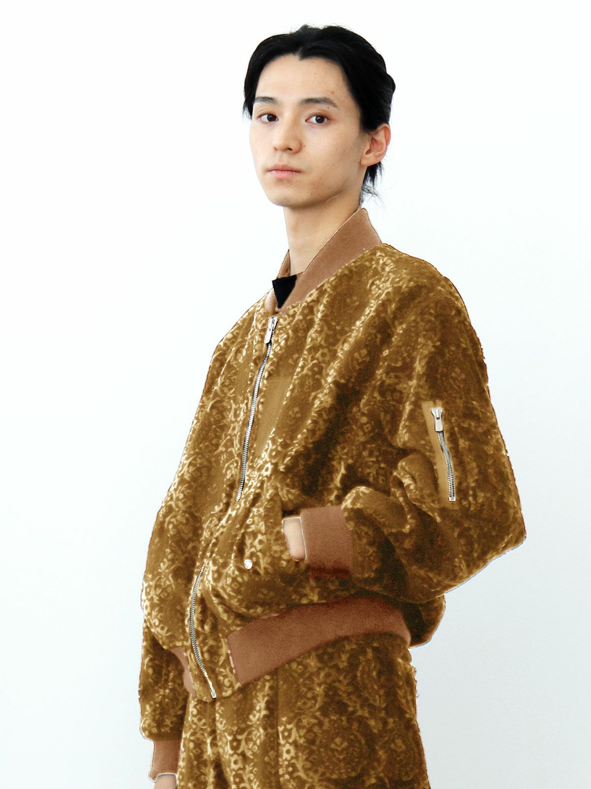 パイルジャカードブルゾン(3-1117)