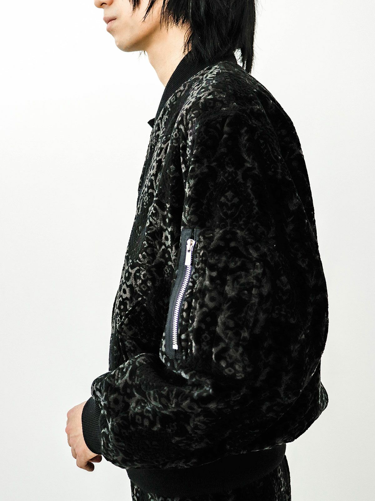 パイルジャカードブルゾン(3-1117)