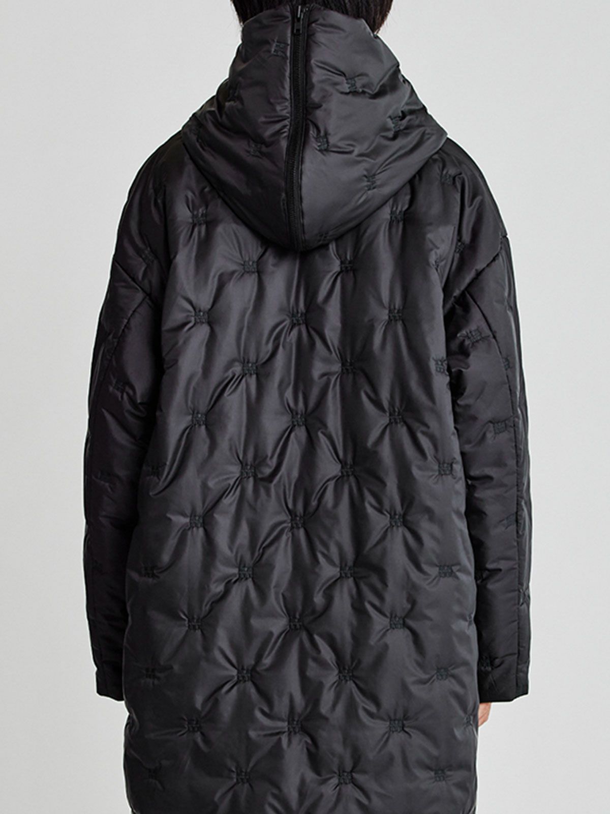 Men’s ロゴパディングダウンフードコート(3-1120)