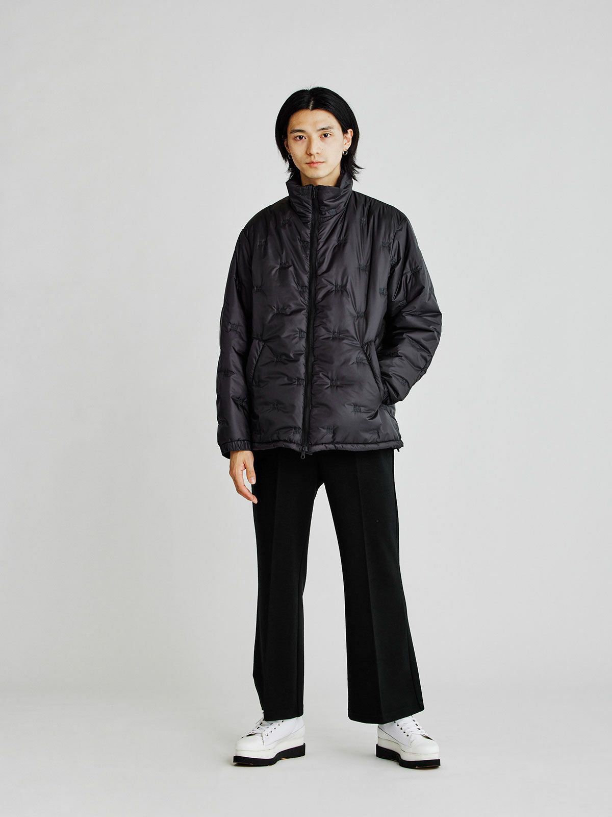 Men’s ロゴバディングブルゾン(3-1108)