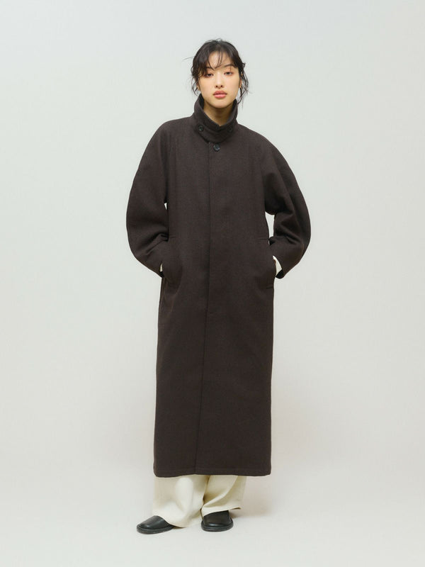 raglan long coat