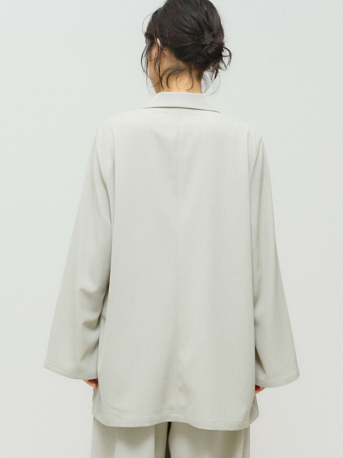 double breasted light jacket