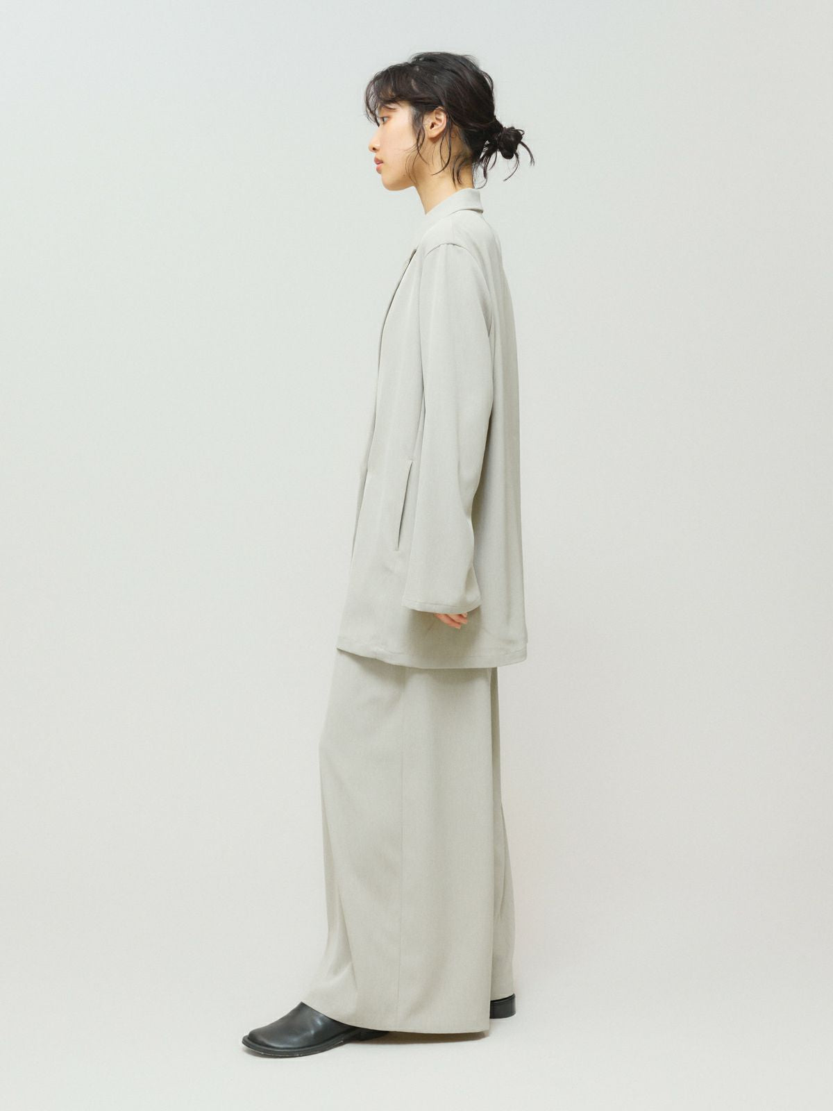 double breasted light jacket