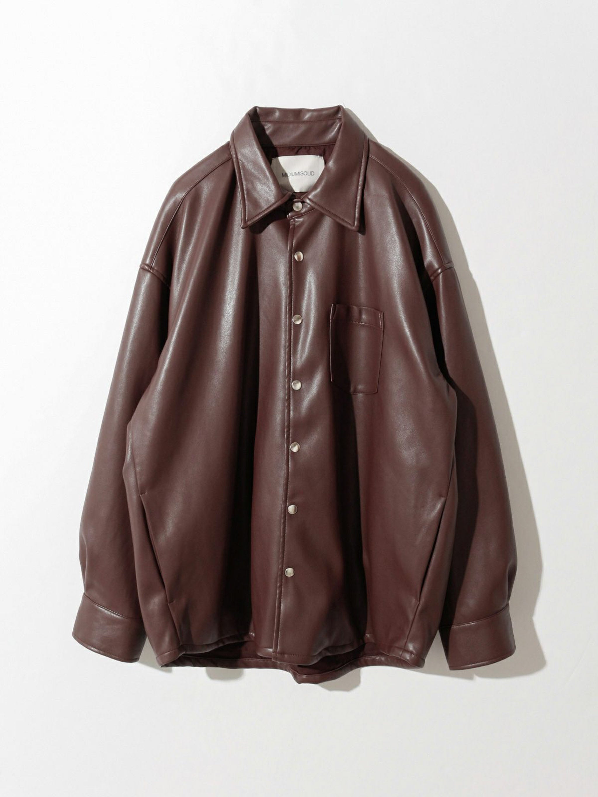 シンセティックレザージャケット(3-1185)