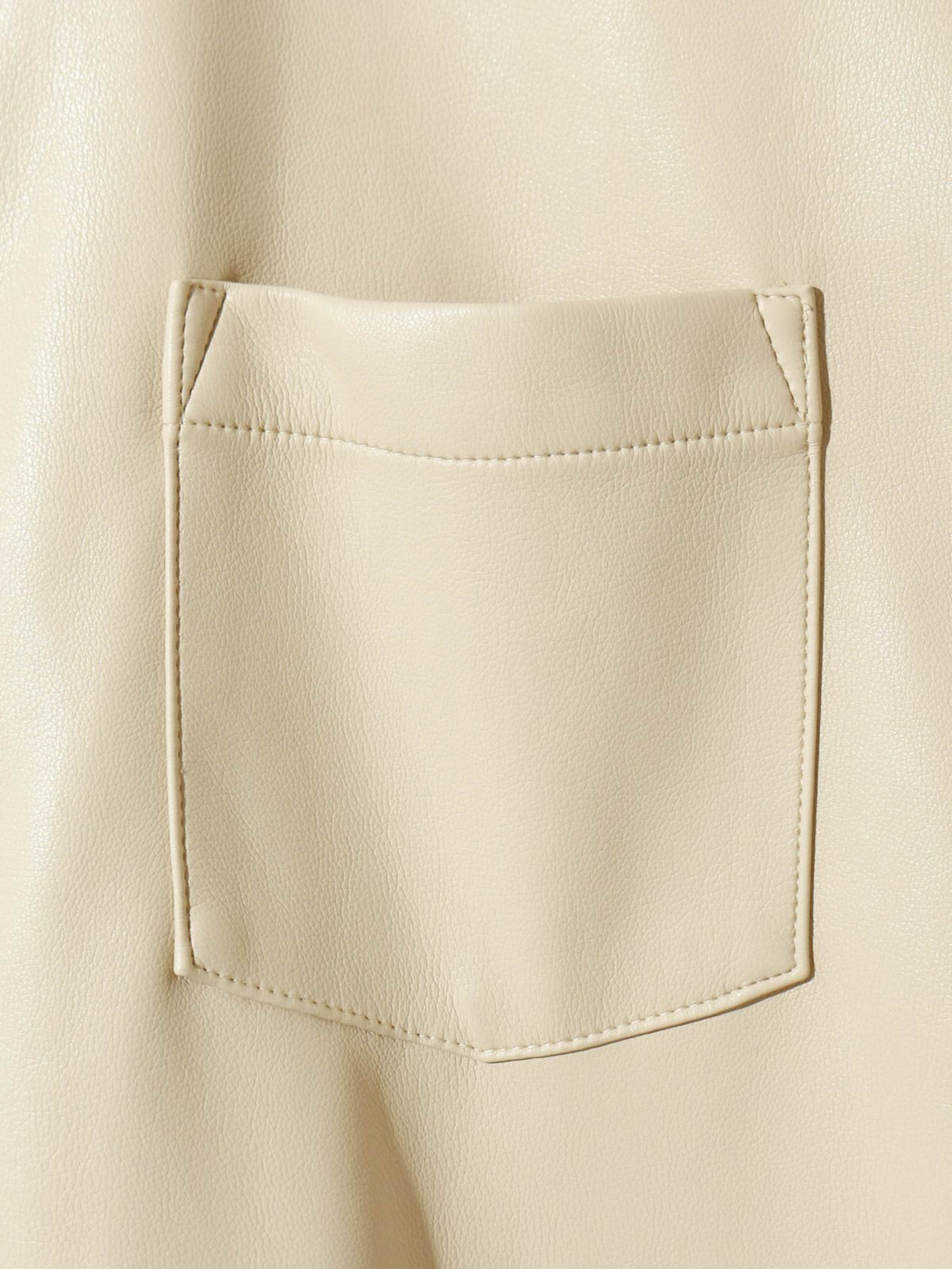 シンセティックレザージャケット(3-1185)