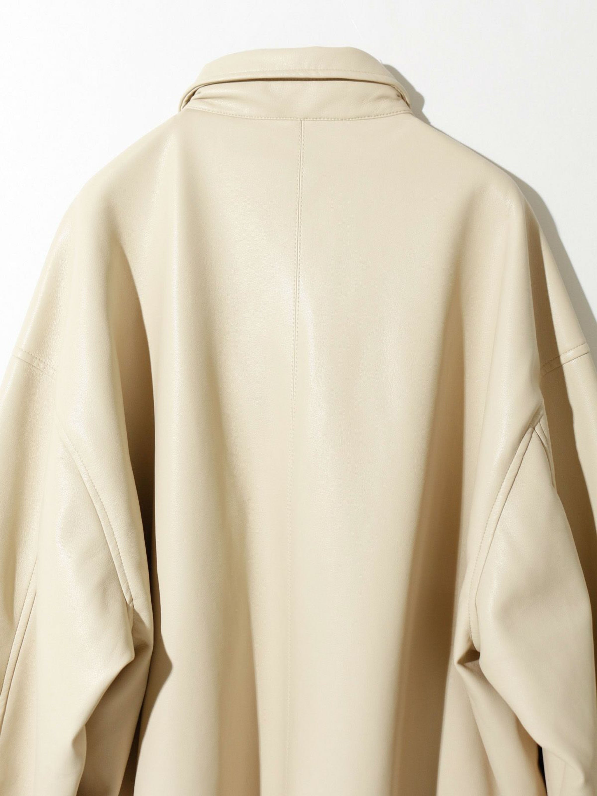 シンセティックレザージャケット(3-1185)