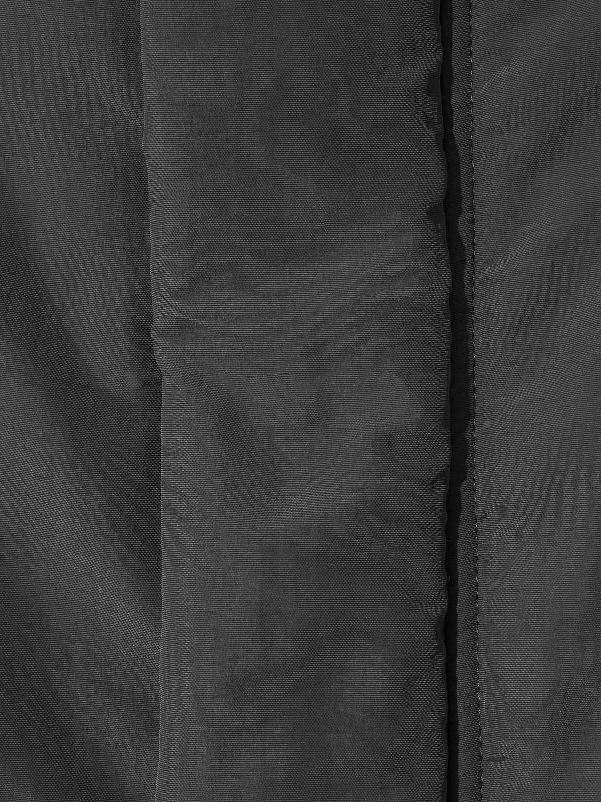 hooded padding blouson