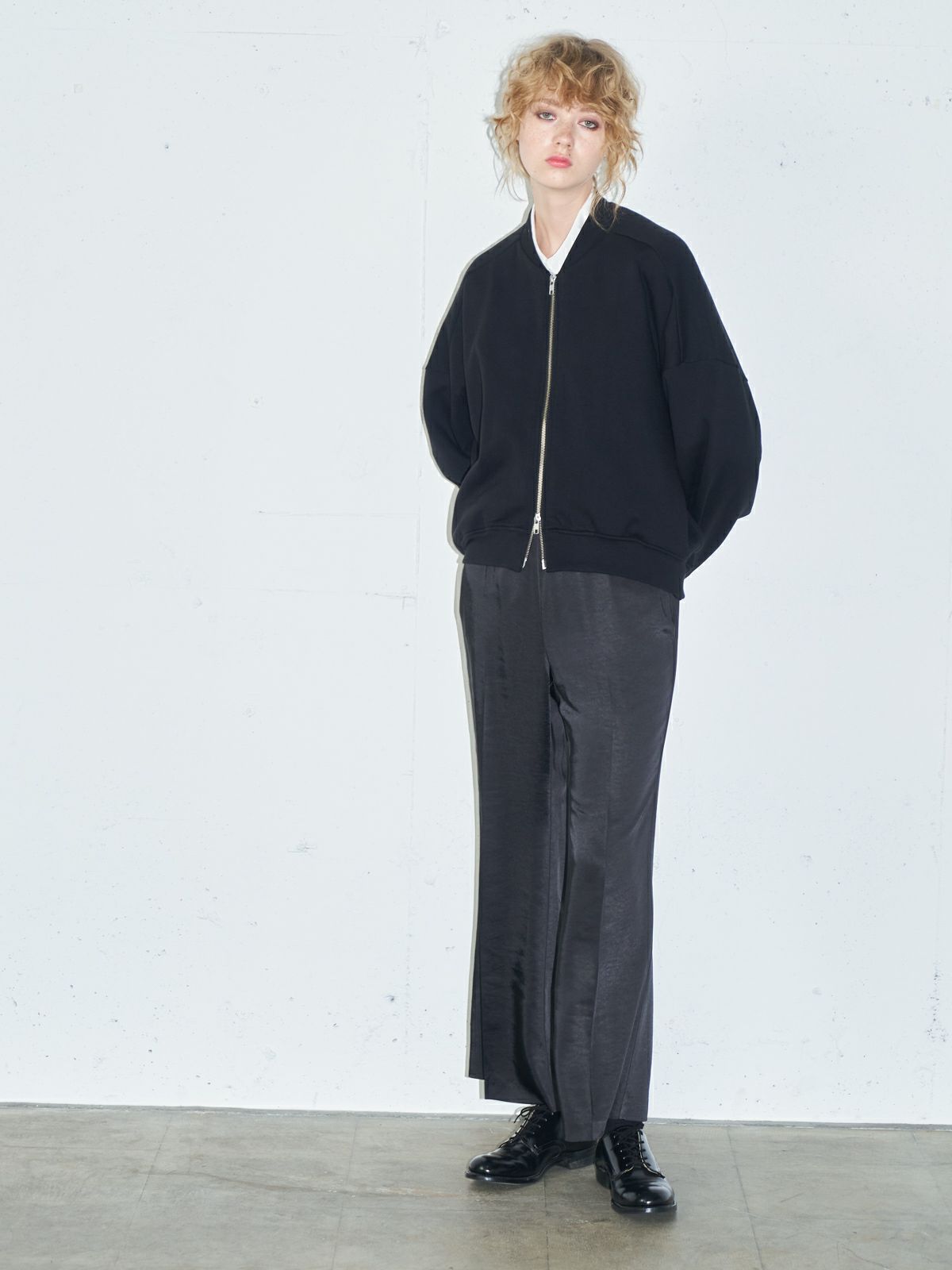 wide fit blouson(3-1192)