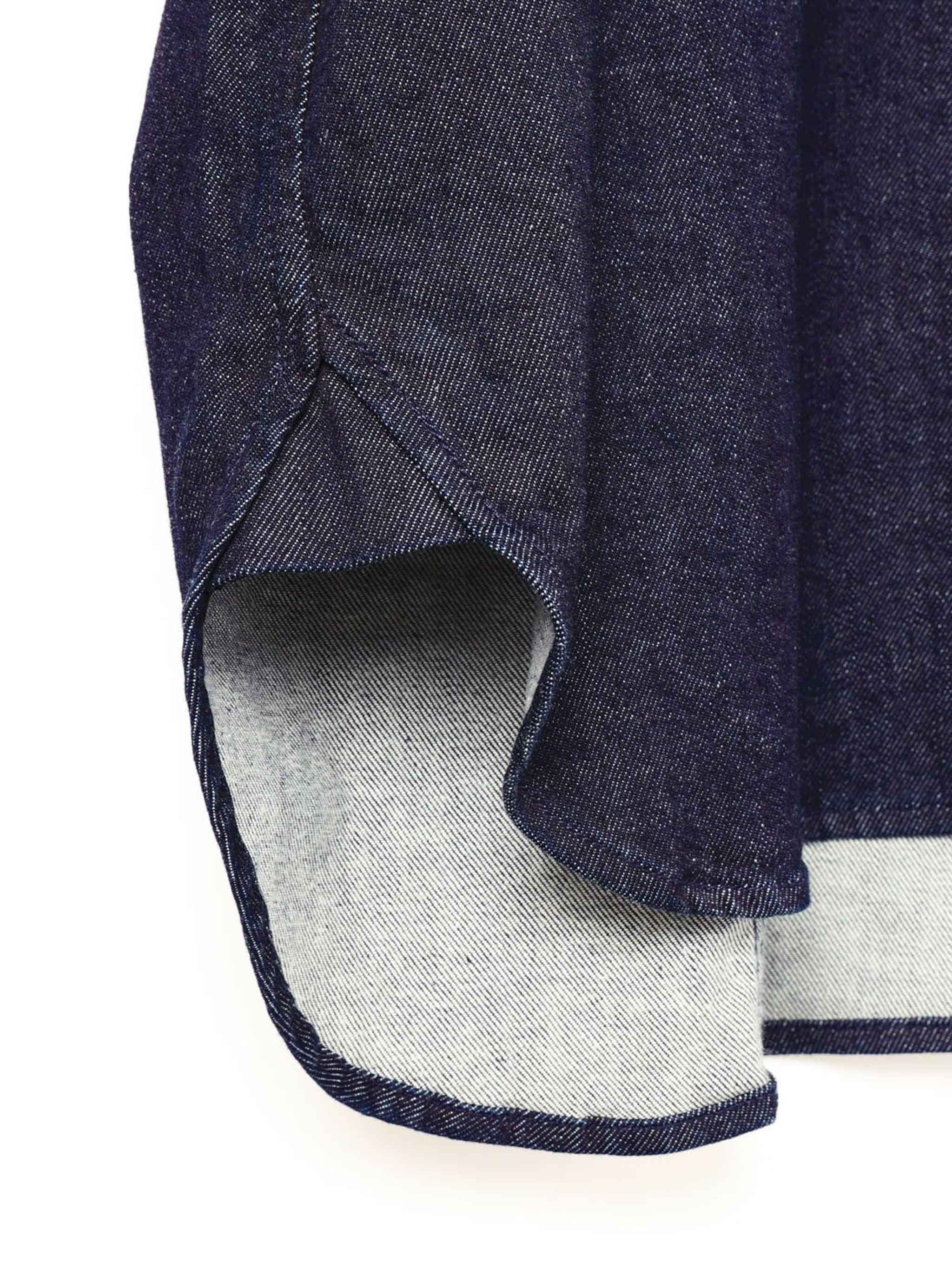 Healthy DENIM x MIDIUMISOLID ビッグシャツ Almond