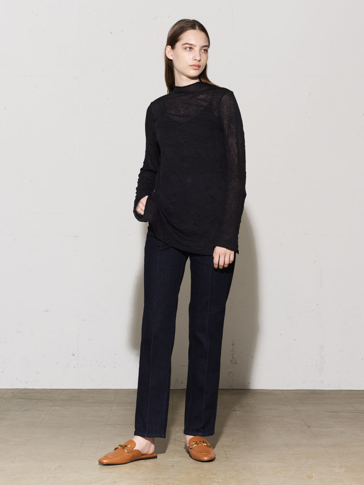 x Healthy DENIM center press denim Pearl