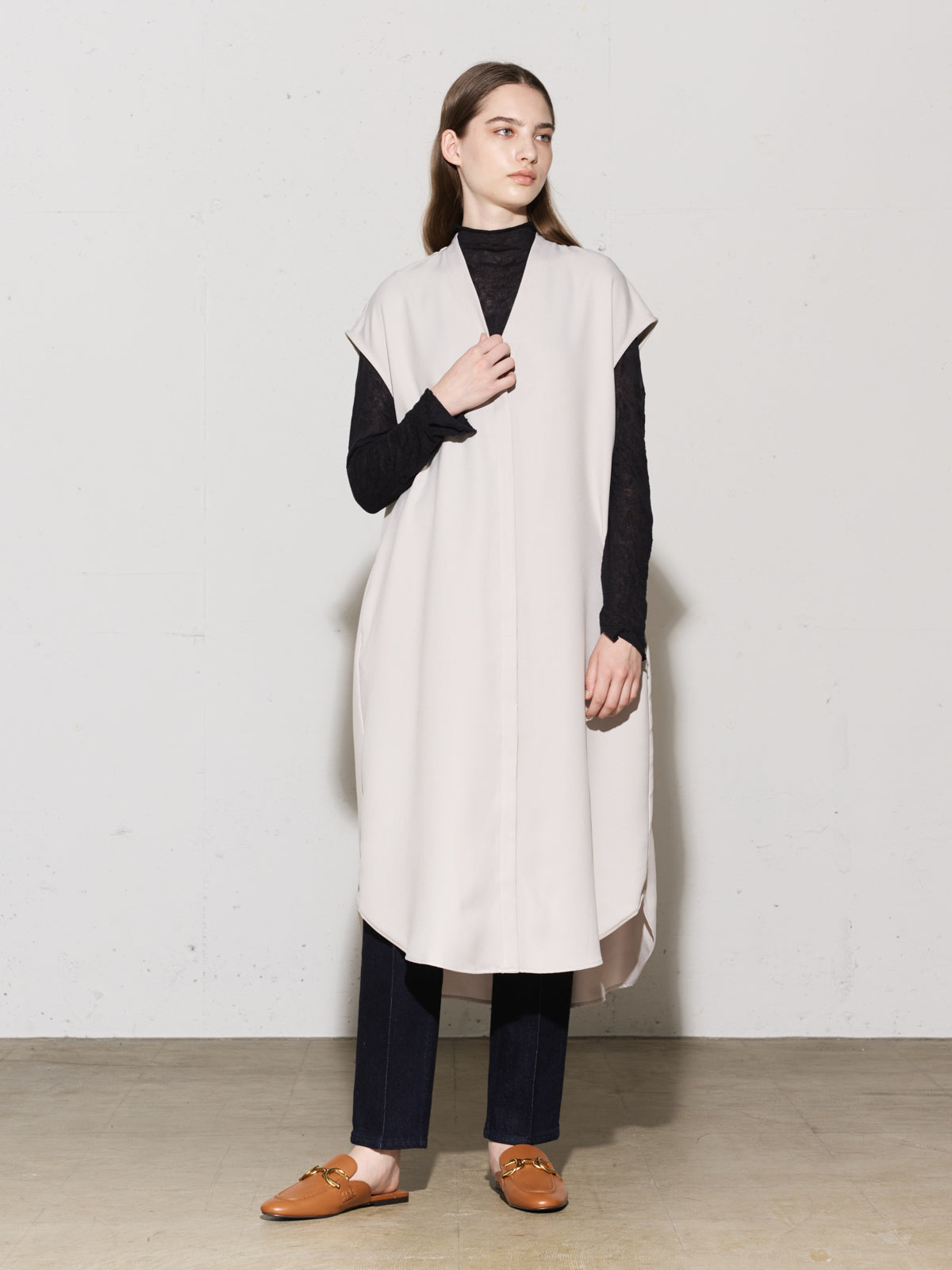 x Healthy DENIM center press denim Pearl