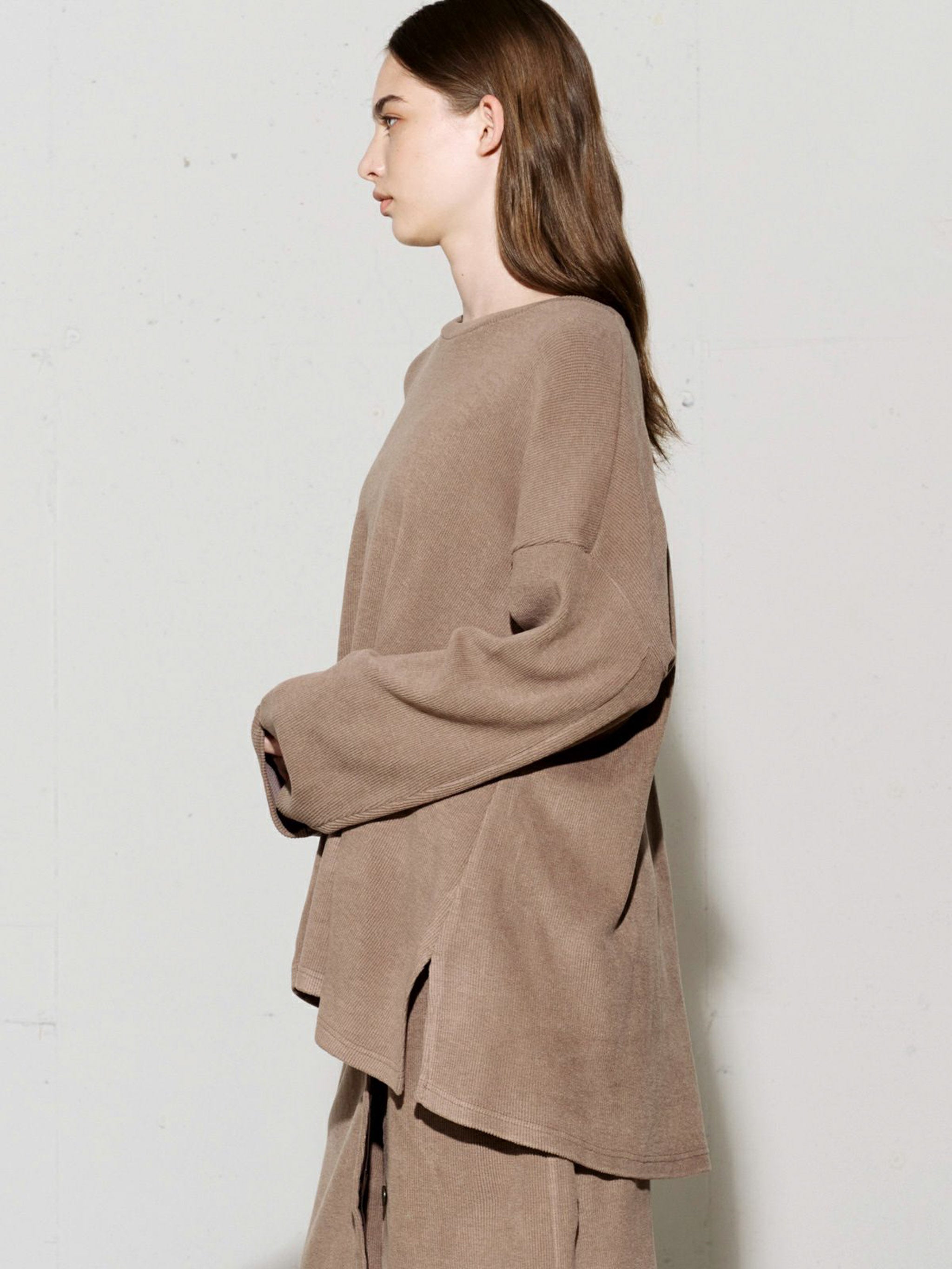 リブワイドプルオーバー