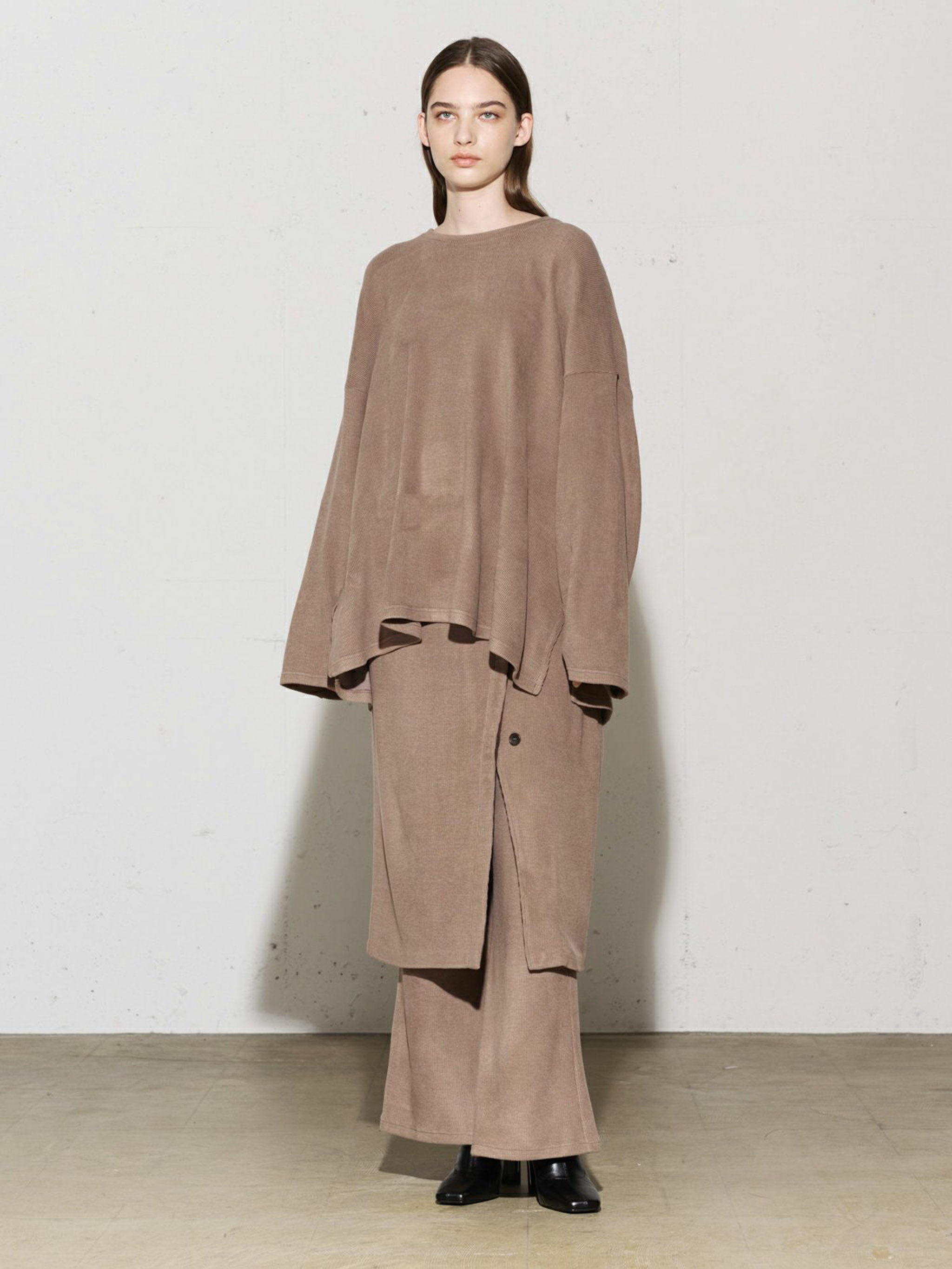 リブワイドプルオーバー