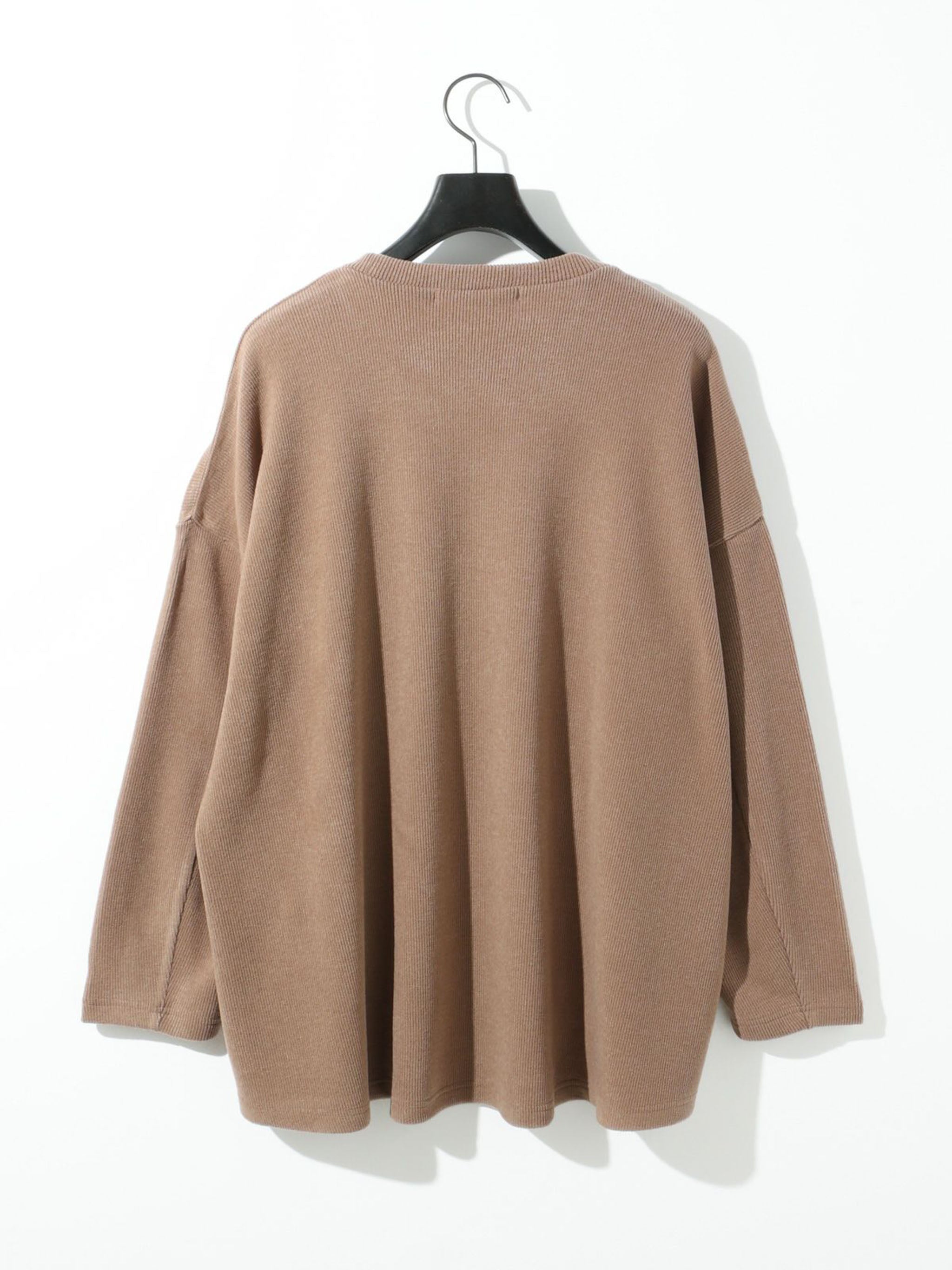 リブワイドプルオーバー