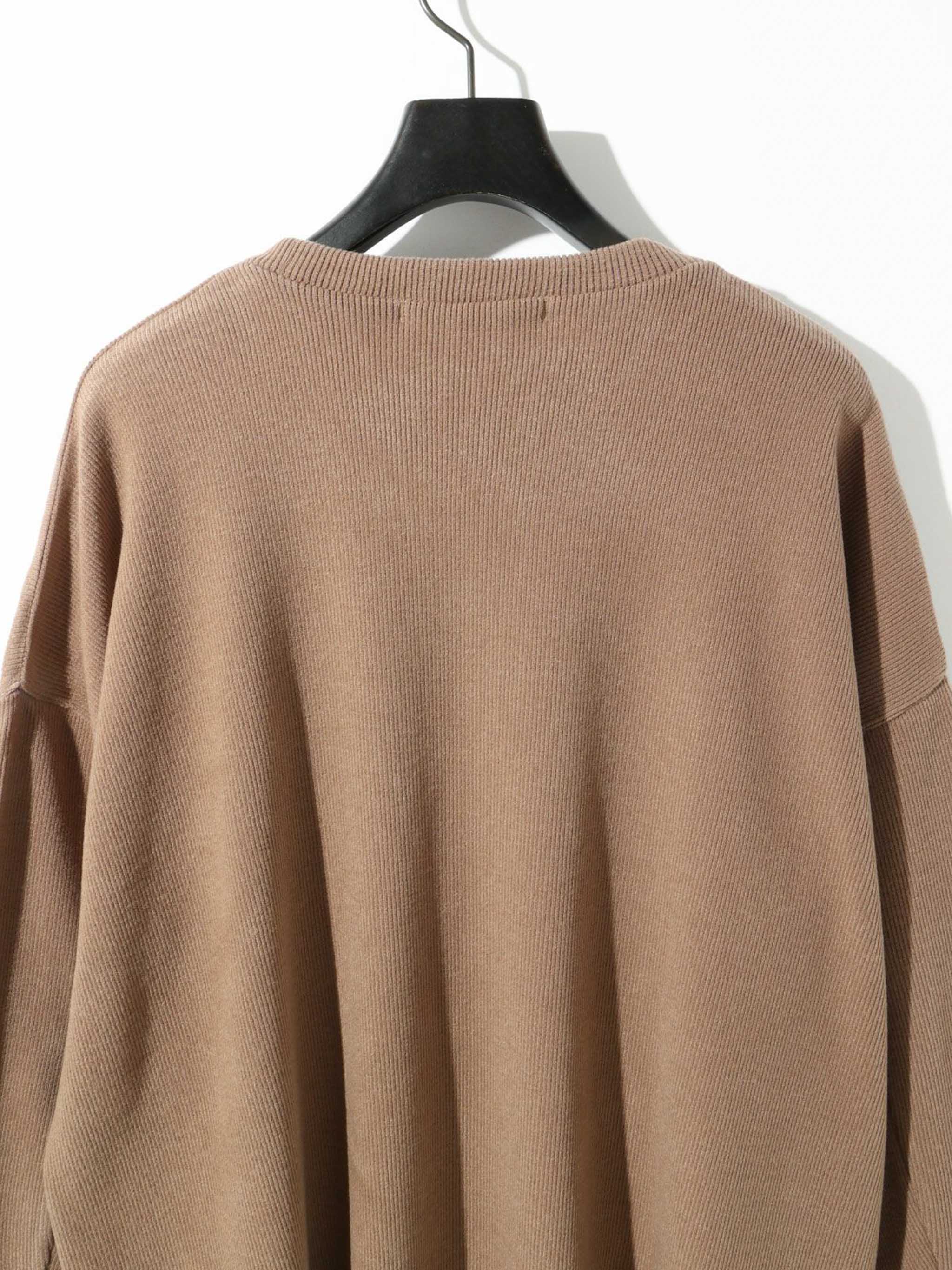 リブワイドプルオーバー