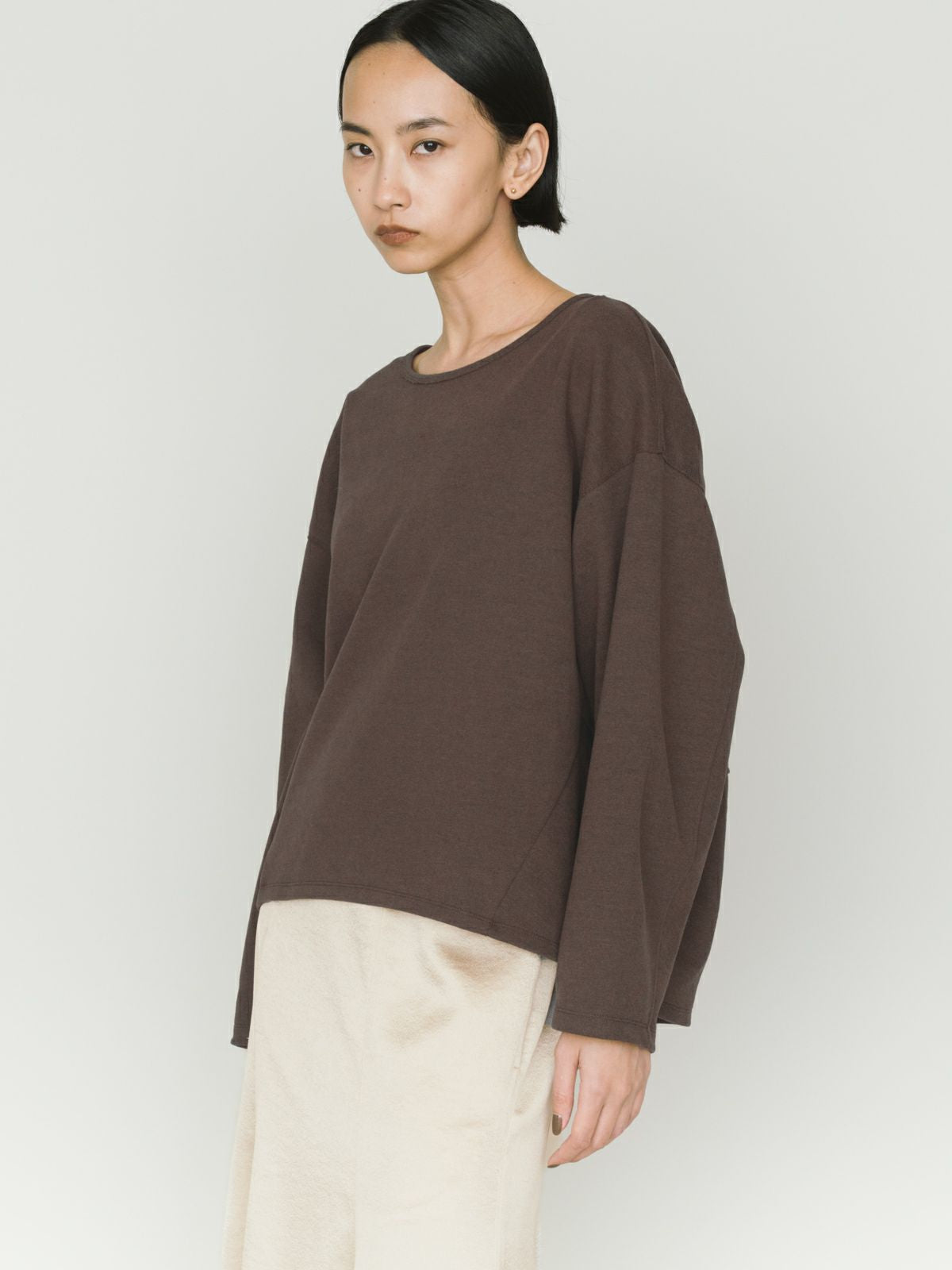 wide cocoon pullover