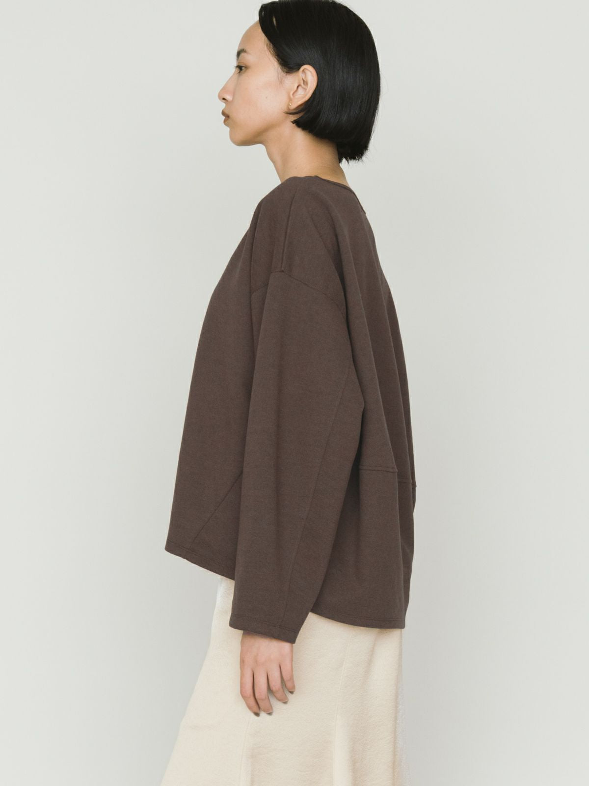 wide cocoon pullover