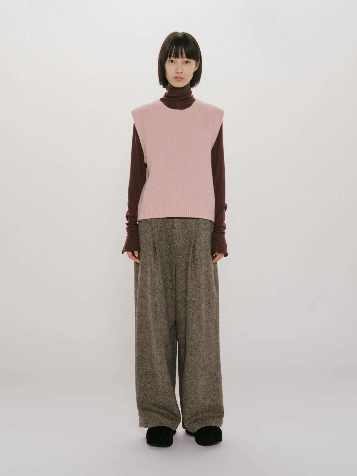 warm sheer rib pullover