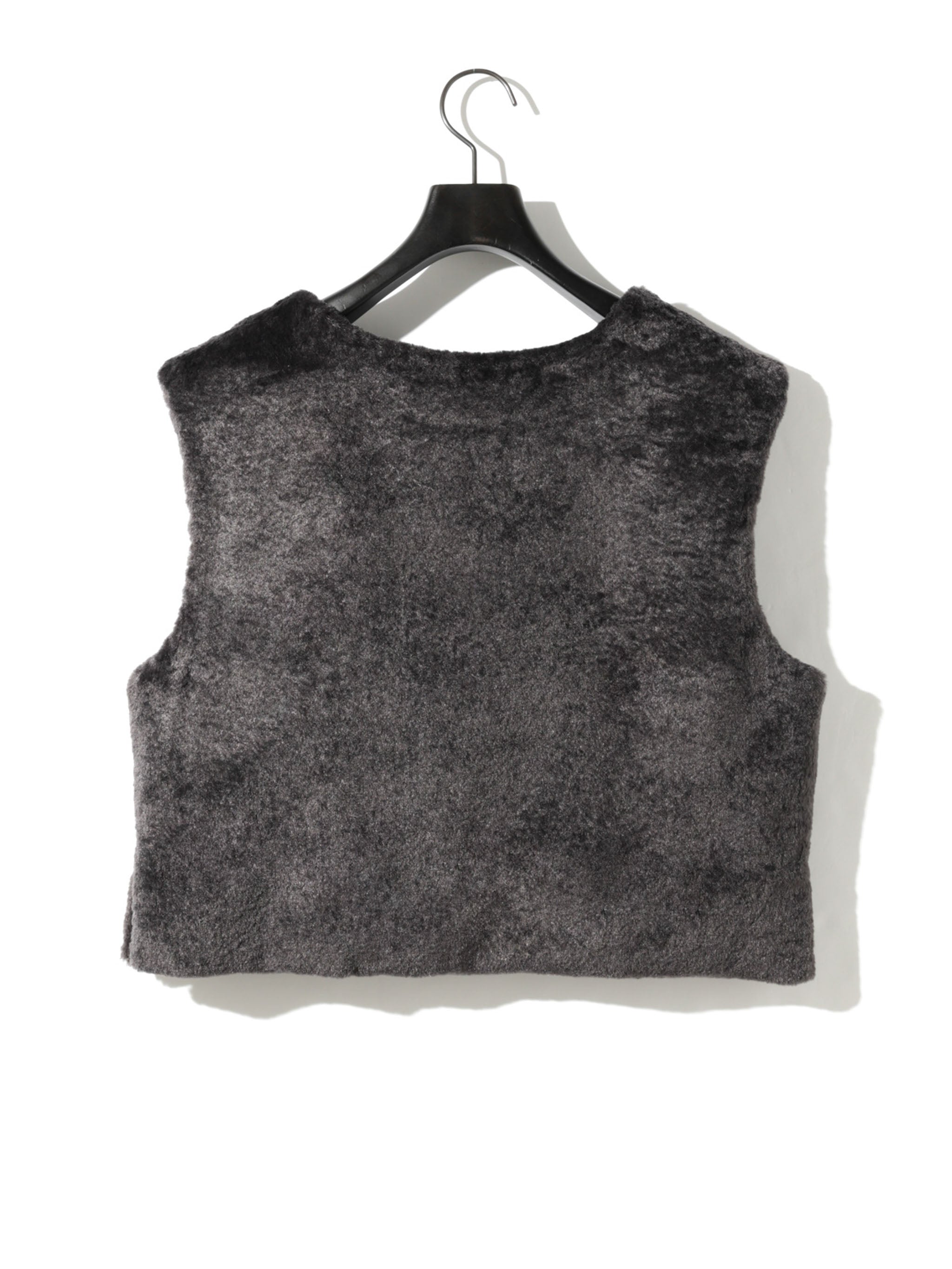 fleece fur vest