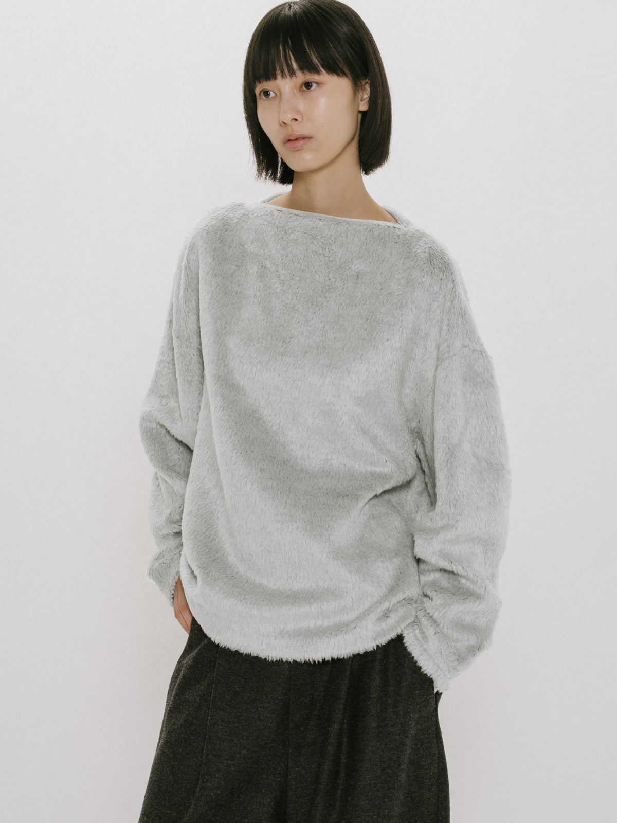 shaggy pullover