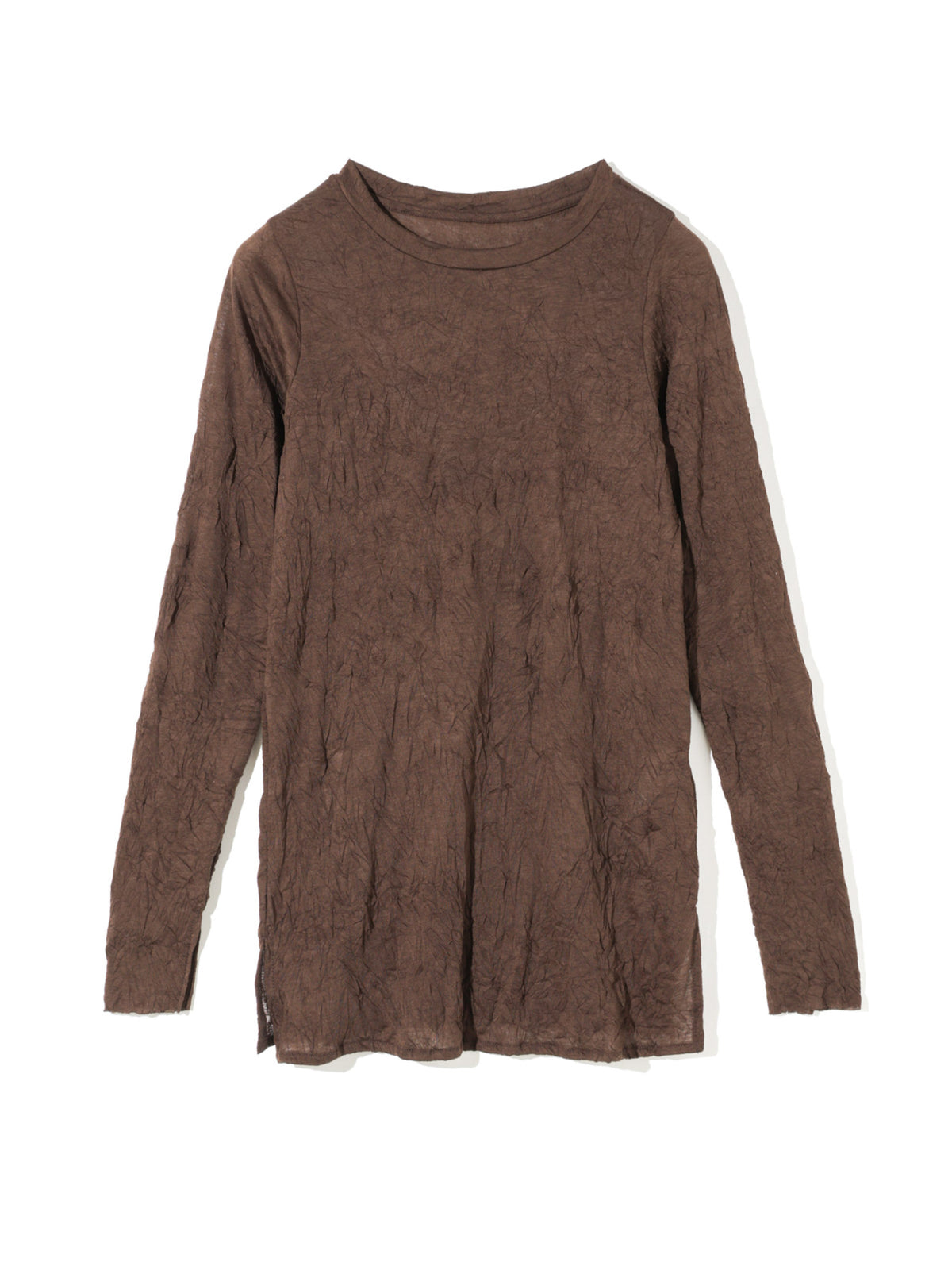 washar sheer crew neck inner