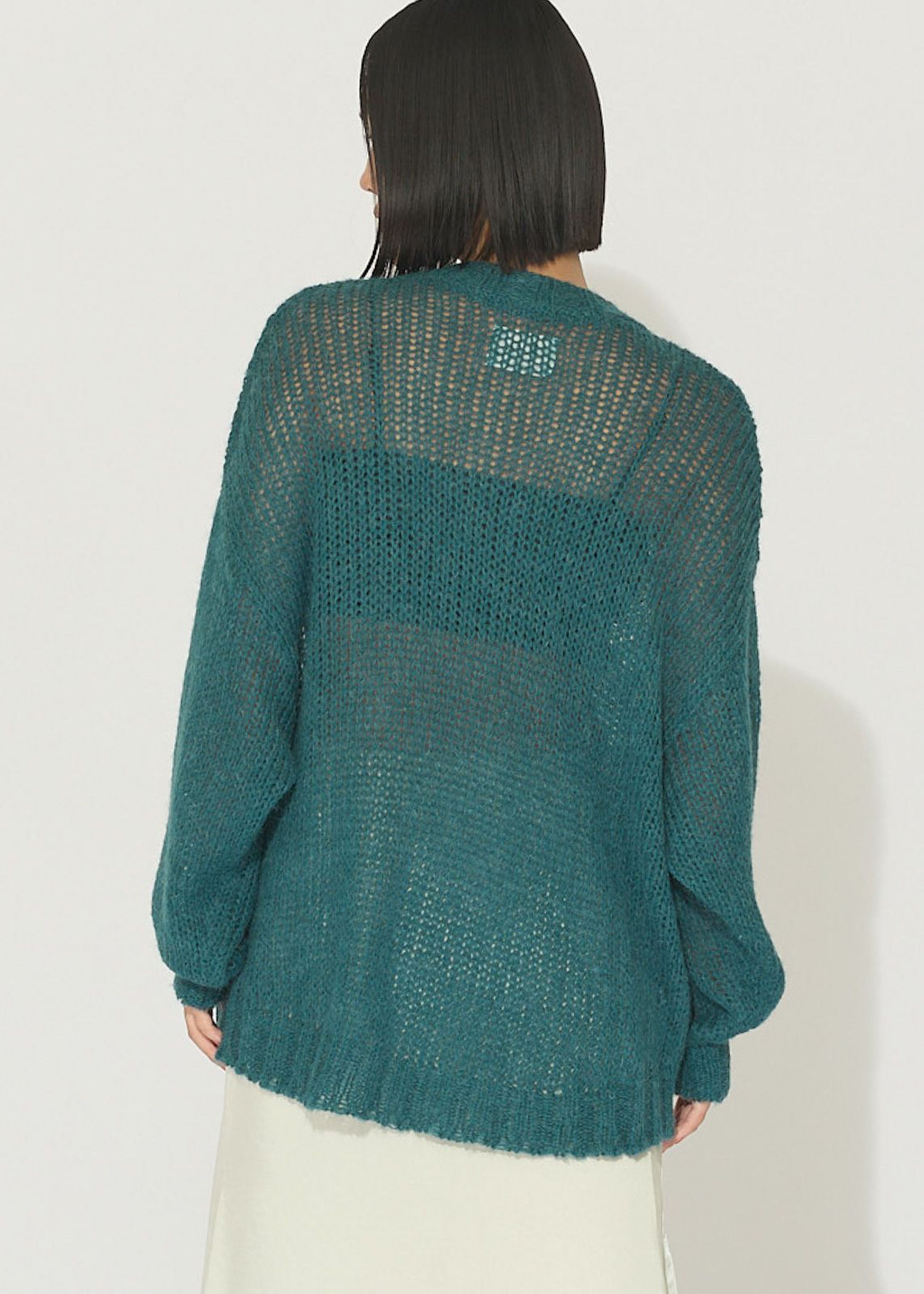 モヘアスキッパープルオーバー